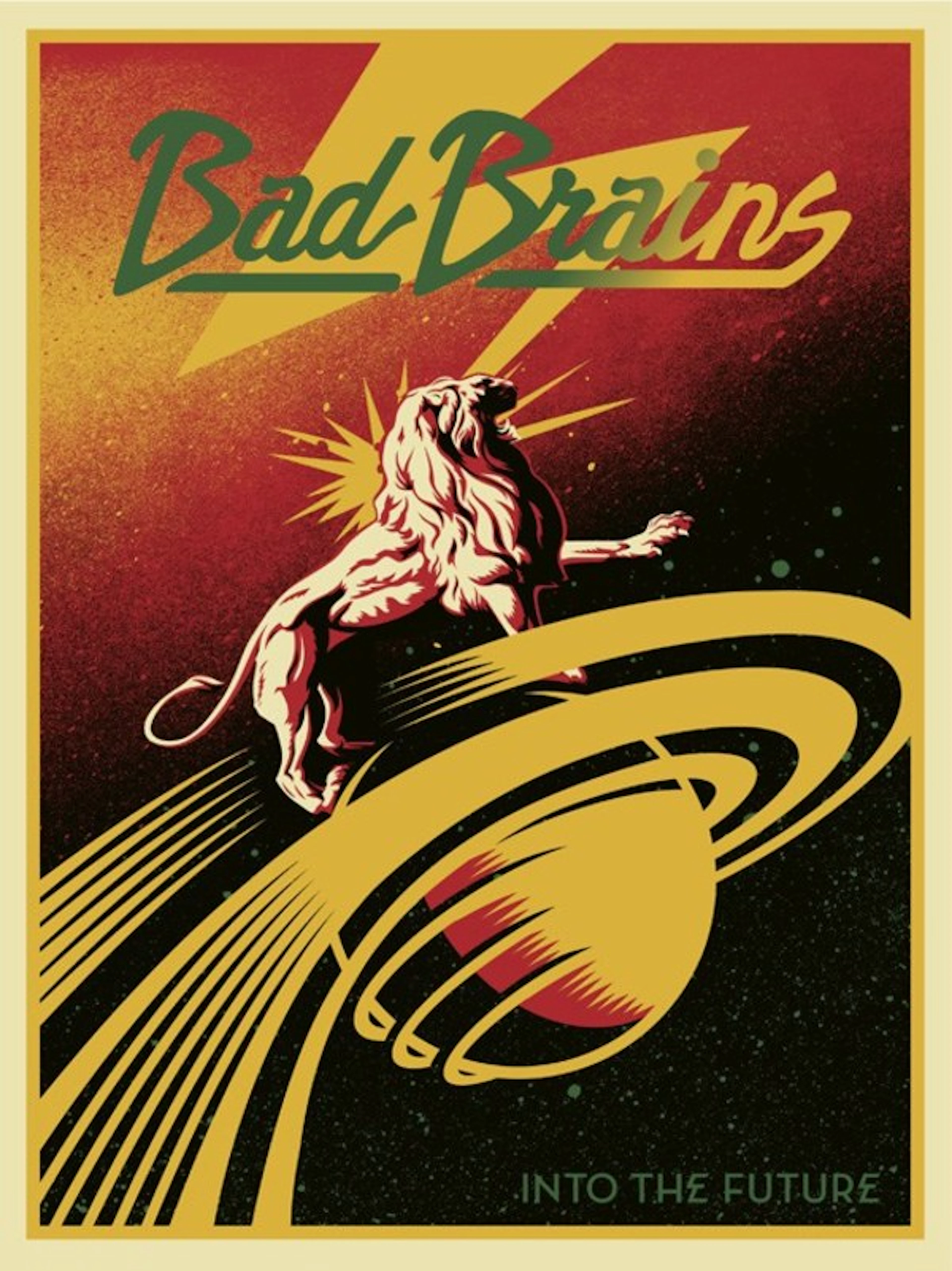 Shepard FAIREY (Obey) - Bad Brains Fully Band, 2012 - Sérigraphie