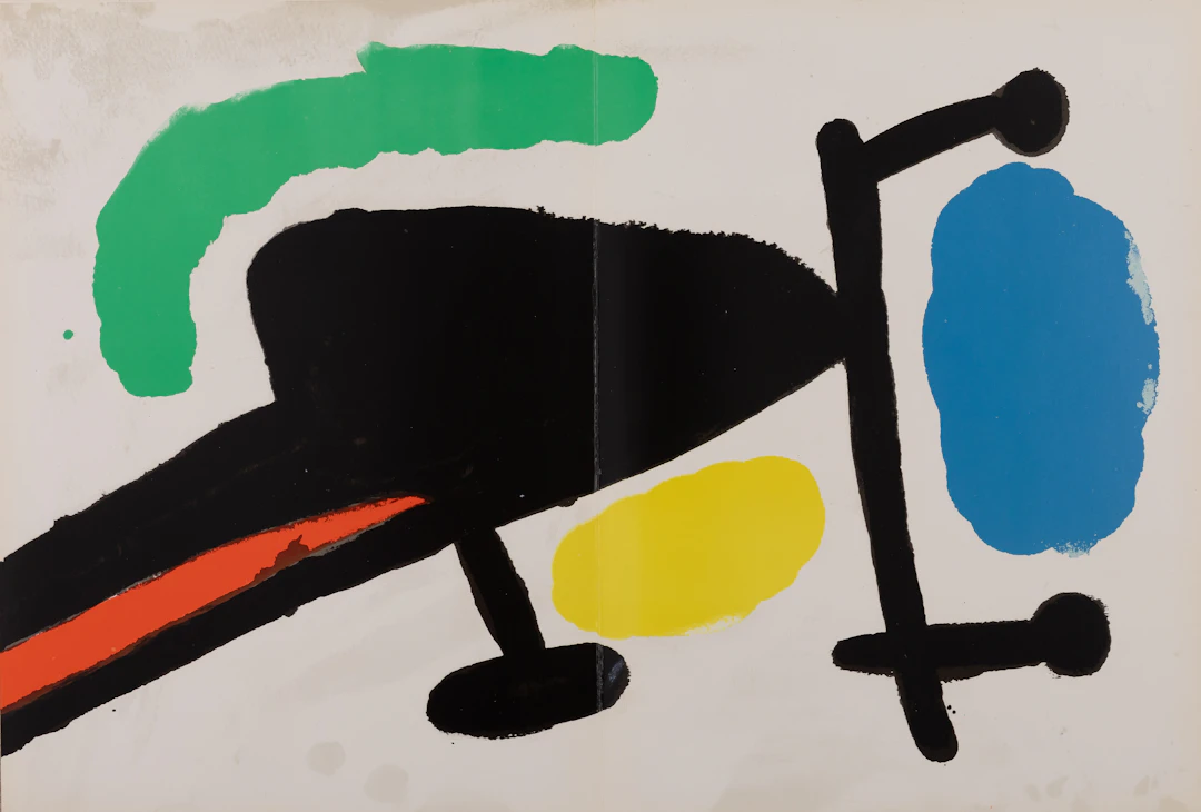 Joan MIRO (1893-1983) - Tapis de Tarragona II - Lithographie originale