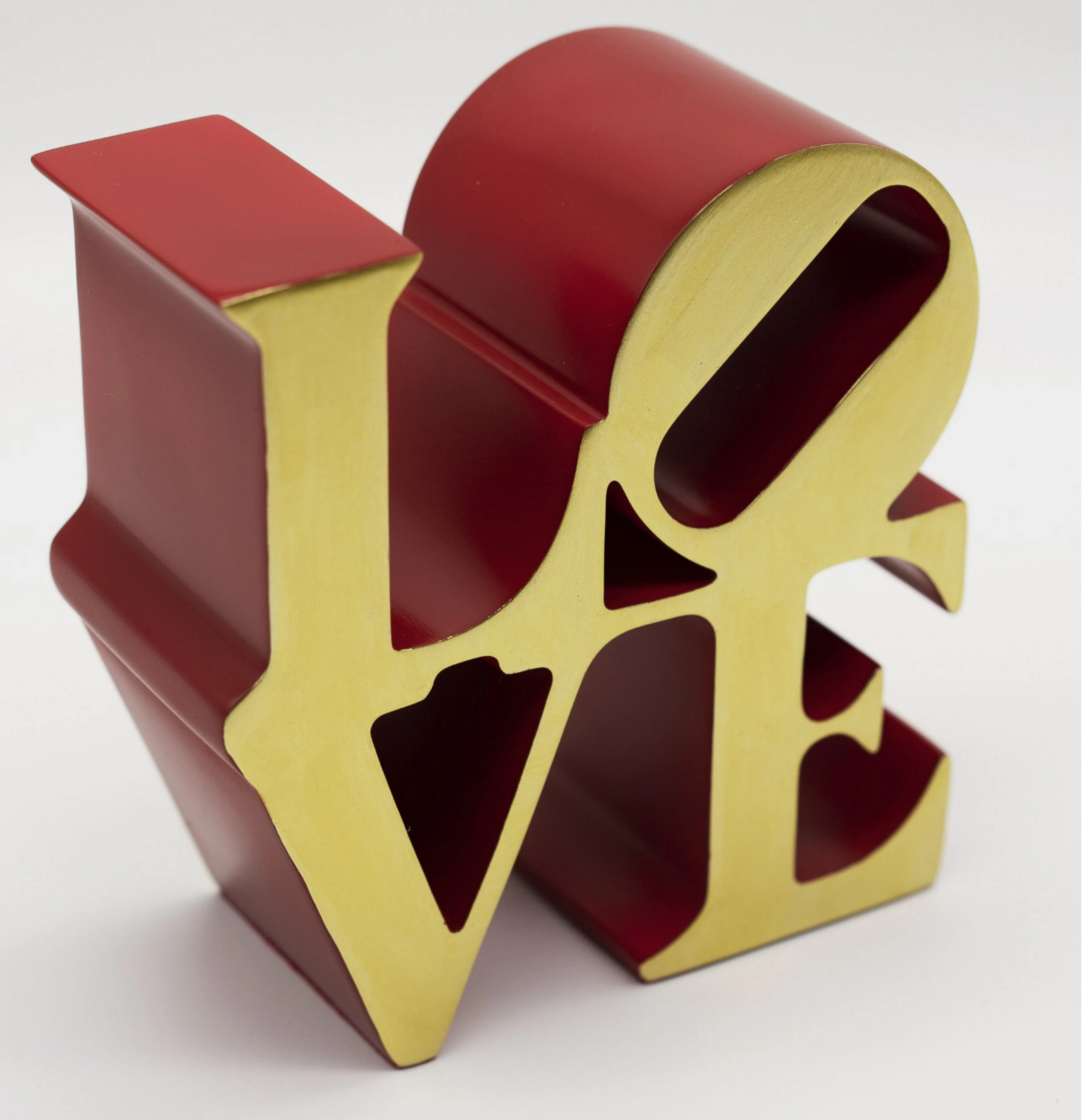 Robert INDIANA (d’après) - Love Red Gold, 2018 - Sculpture