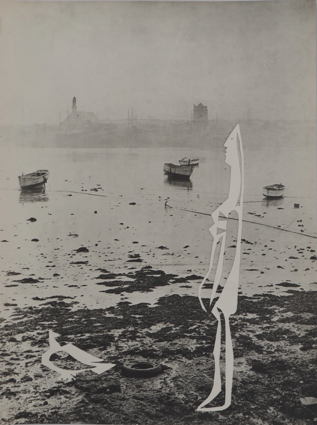 Pablo PICASSO : Diurnes, La femme au bord de la mer, Phototypie originale