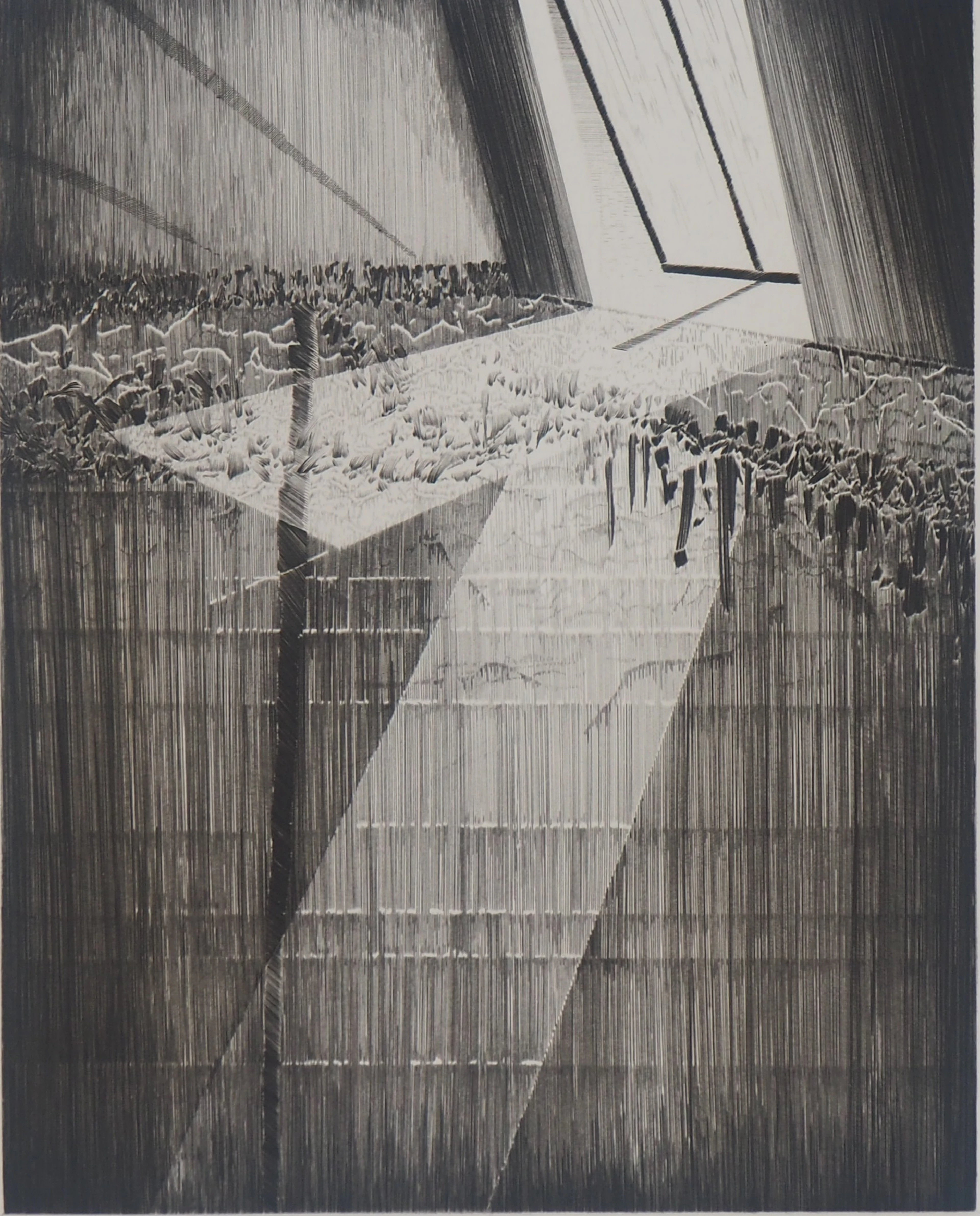 Etienne Tingaud - Présomption, 1983 - Gravure originale signée