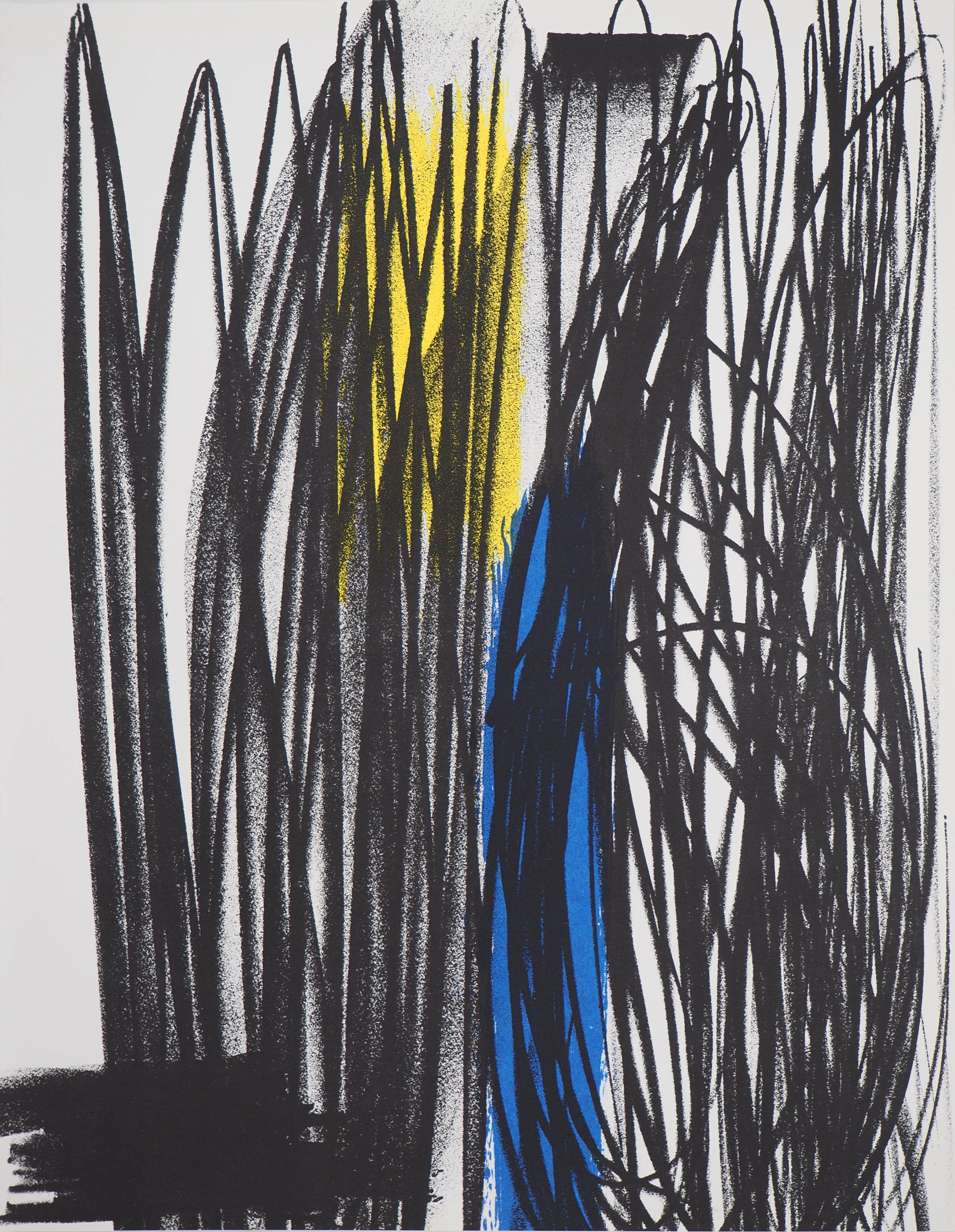 Hans HARTUNG : Influence, 1973 - Lithographie originale