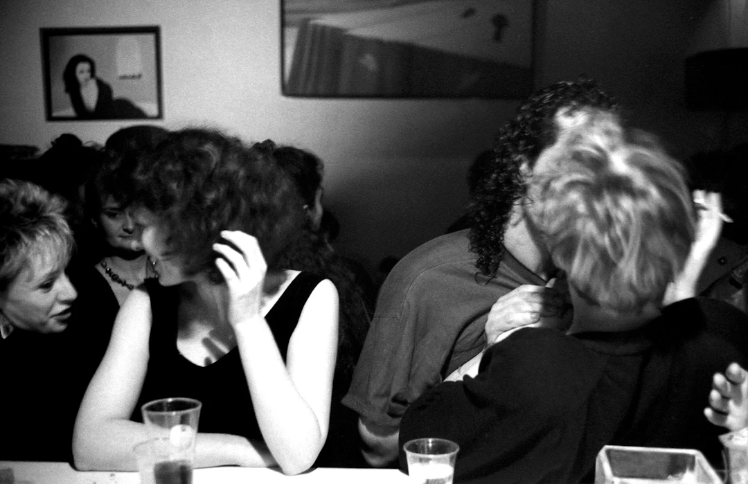 José Nicolas - Soirée parisienne 1986 - Tirage argentique