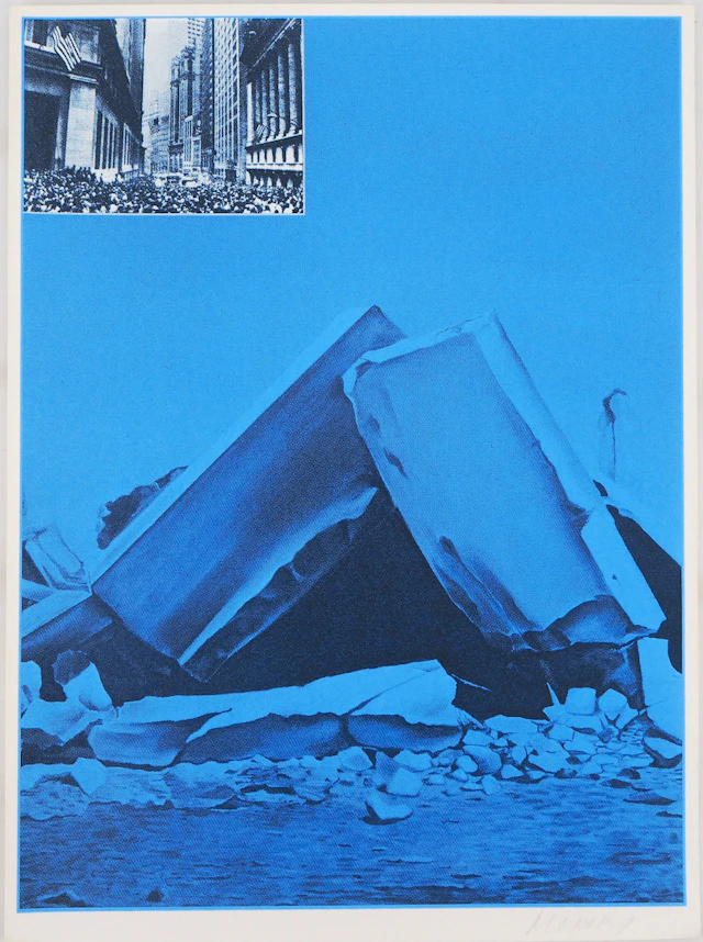 Jacques MONORY : Constructions, Sérigraphie originale signée