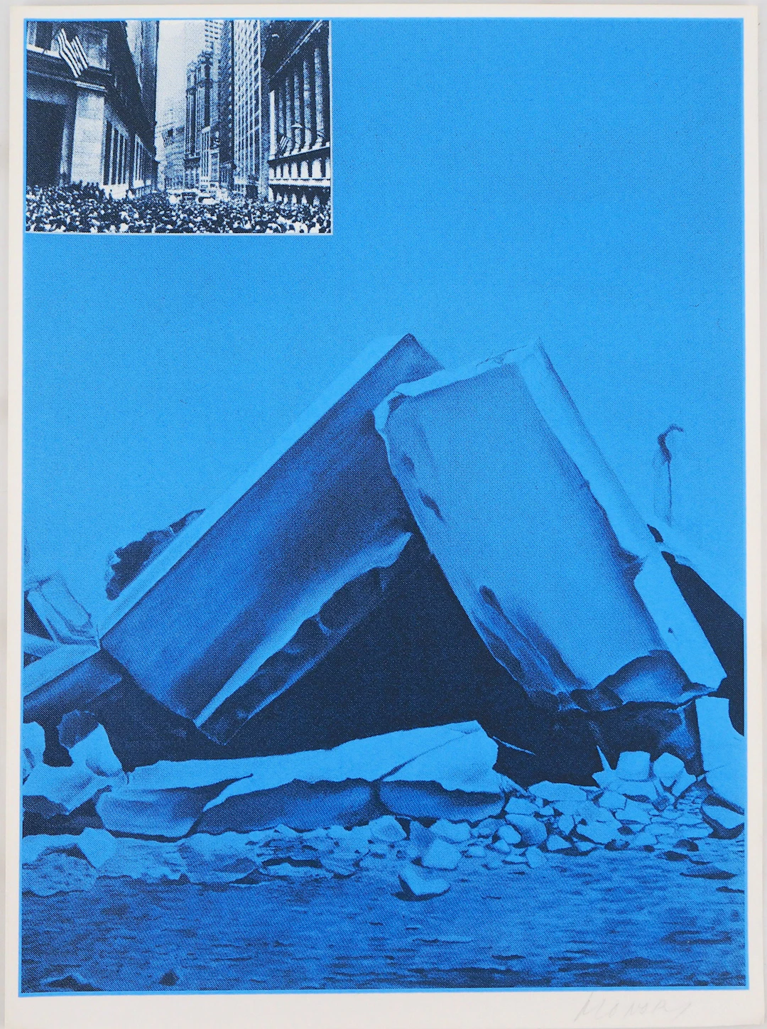 Jacques MONORY : Constructions, Sérigraphie originale signée