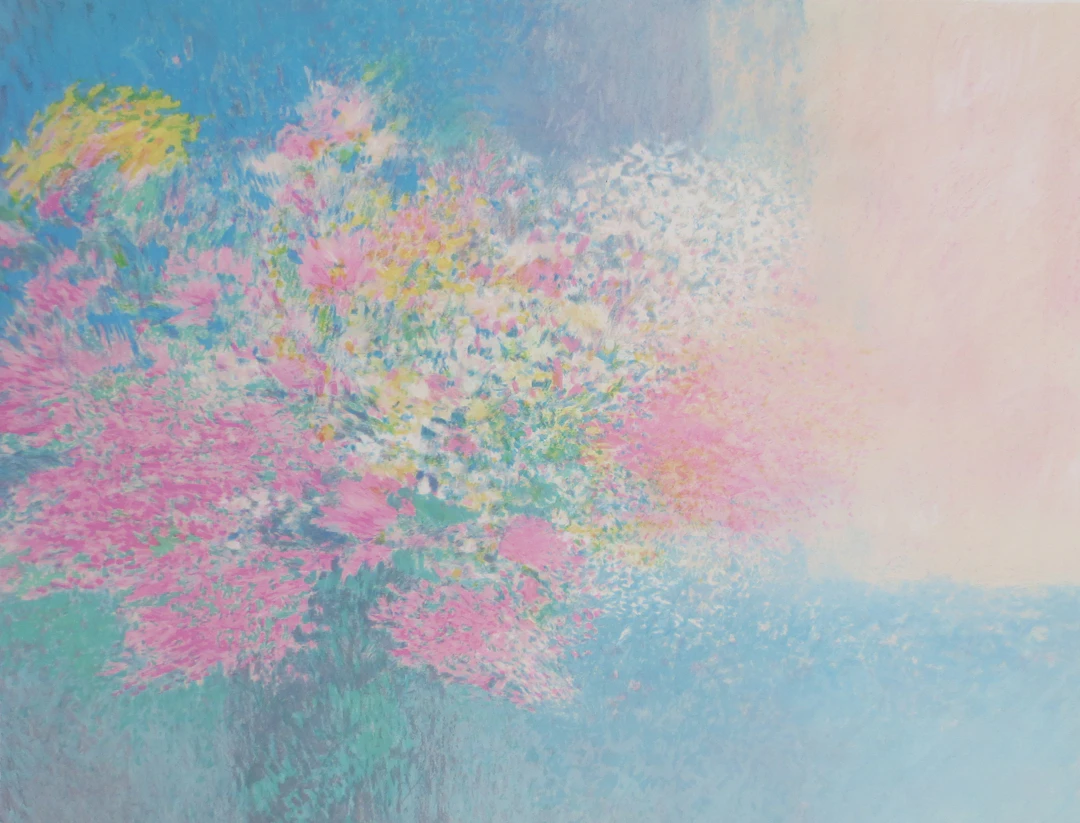 Claude MANOUKIAN - Bouquet à l’italienne - Lithographie signée et dédicacée
