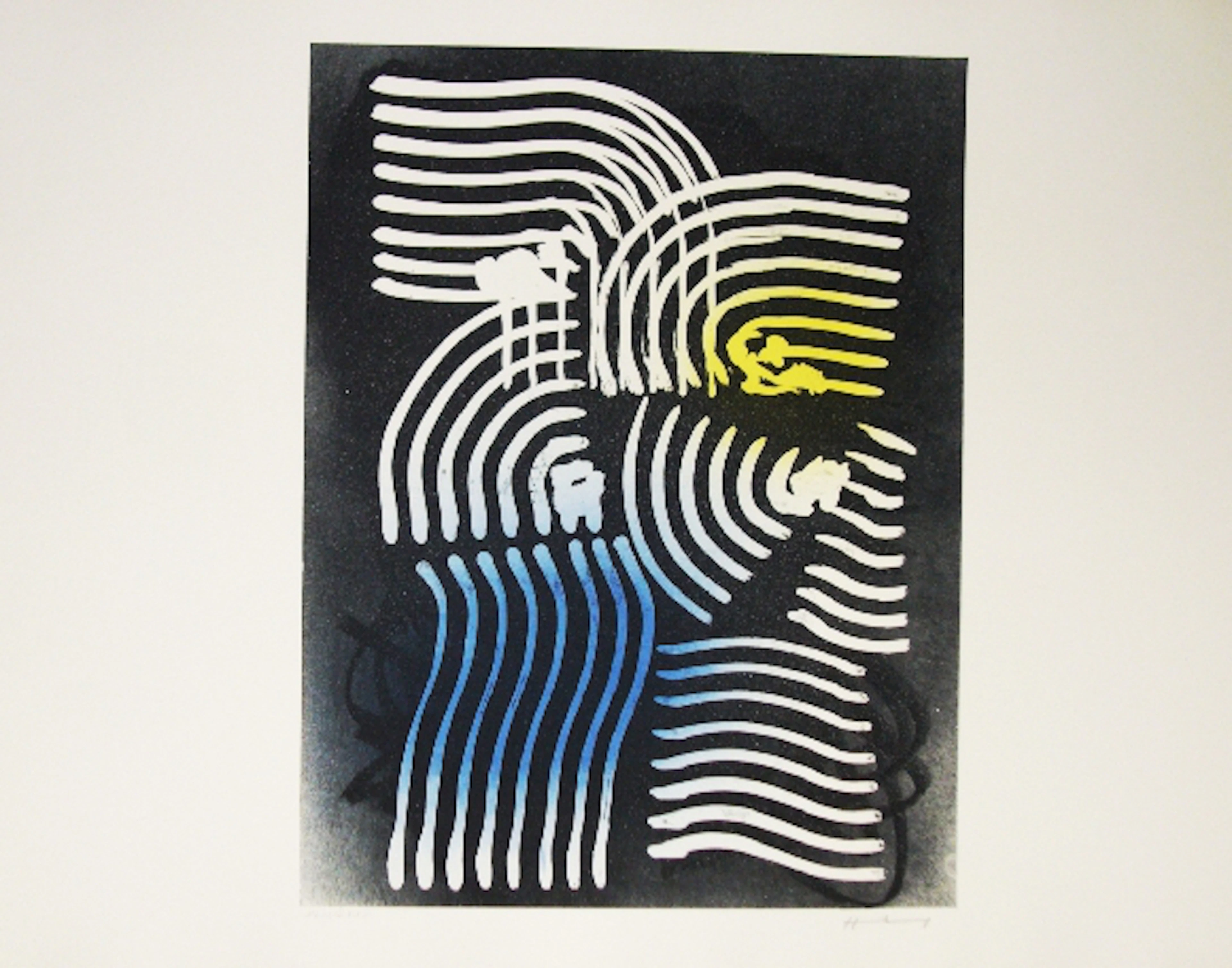 Hans HARTUNG - Farandole XVIII, 1971 - Lithographie originale signée au crayon