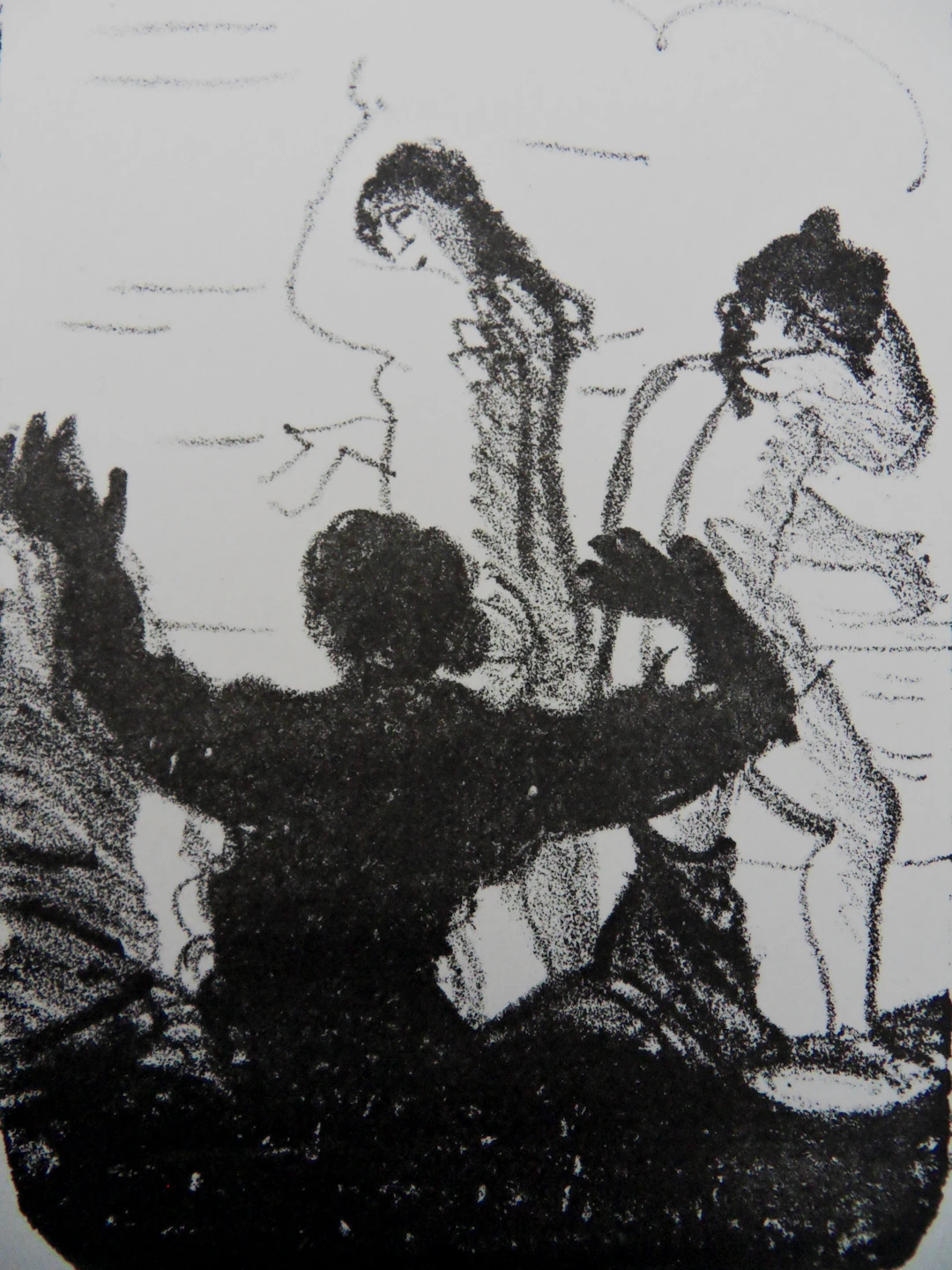 André DERAIN : Aux bains - Lithographie originale signée