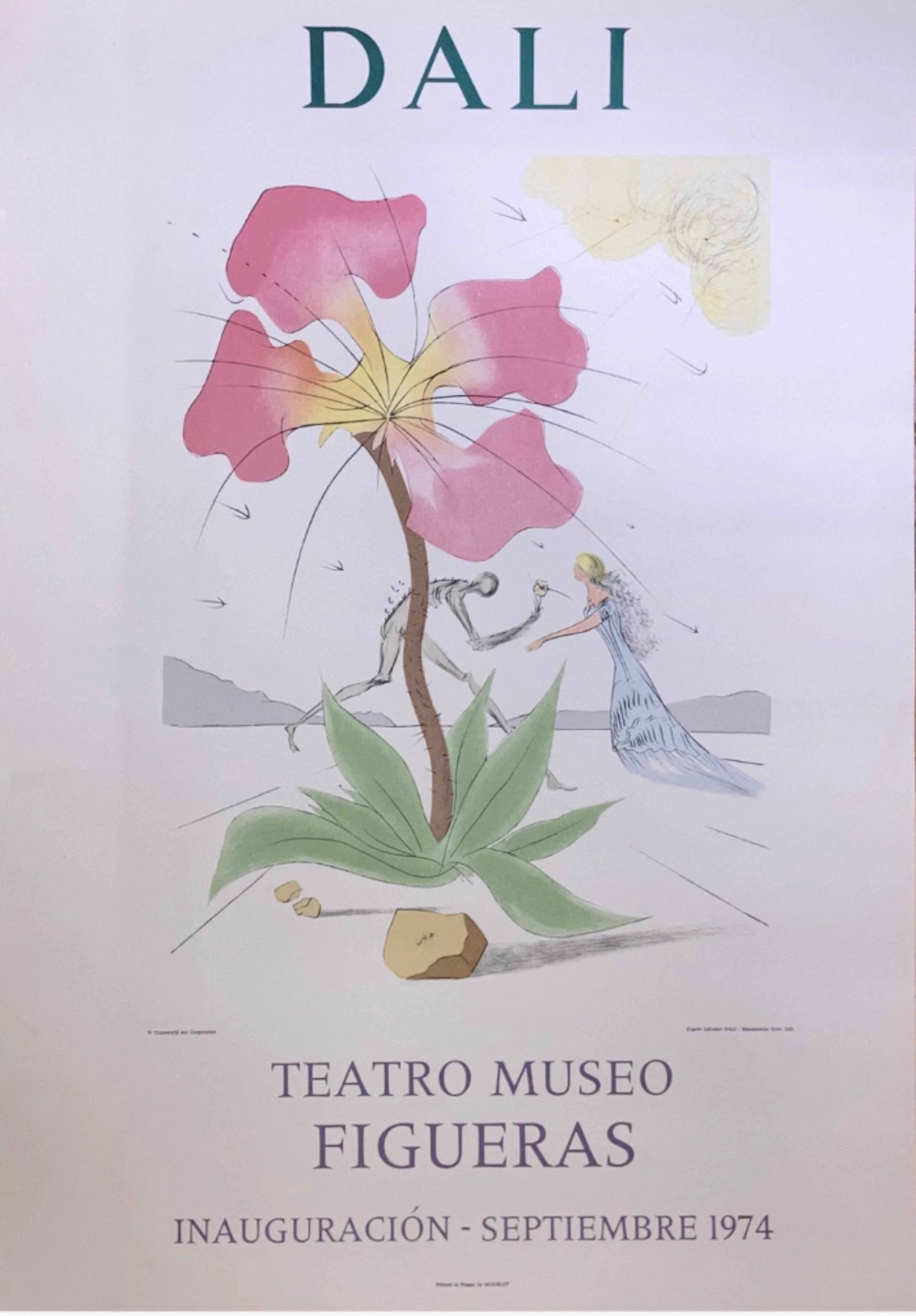 Salvador DALI - Tribu de Ruben, Israël, Teatro Museo Figueras, 1974