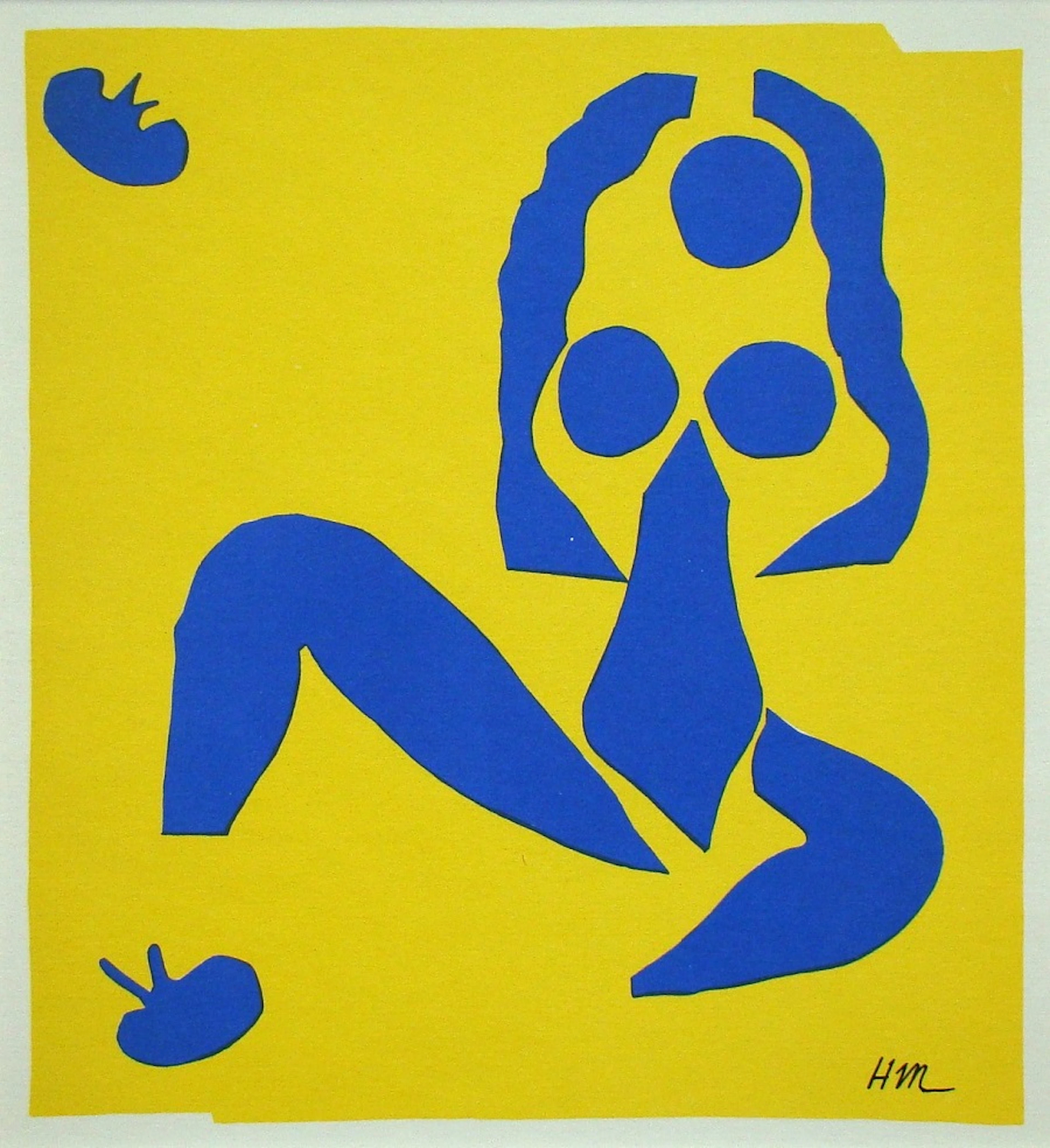 Henri MATISSE (d'après) - La grenouille, 1961 - Lithographie monogrammée