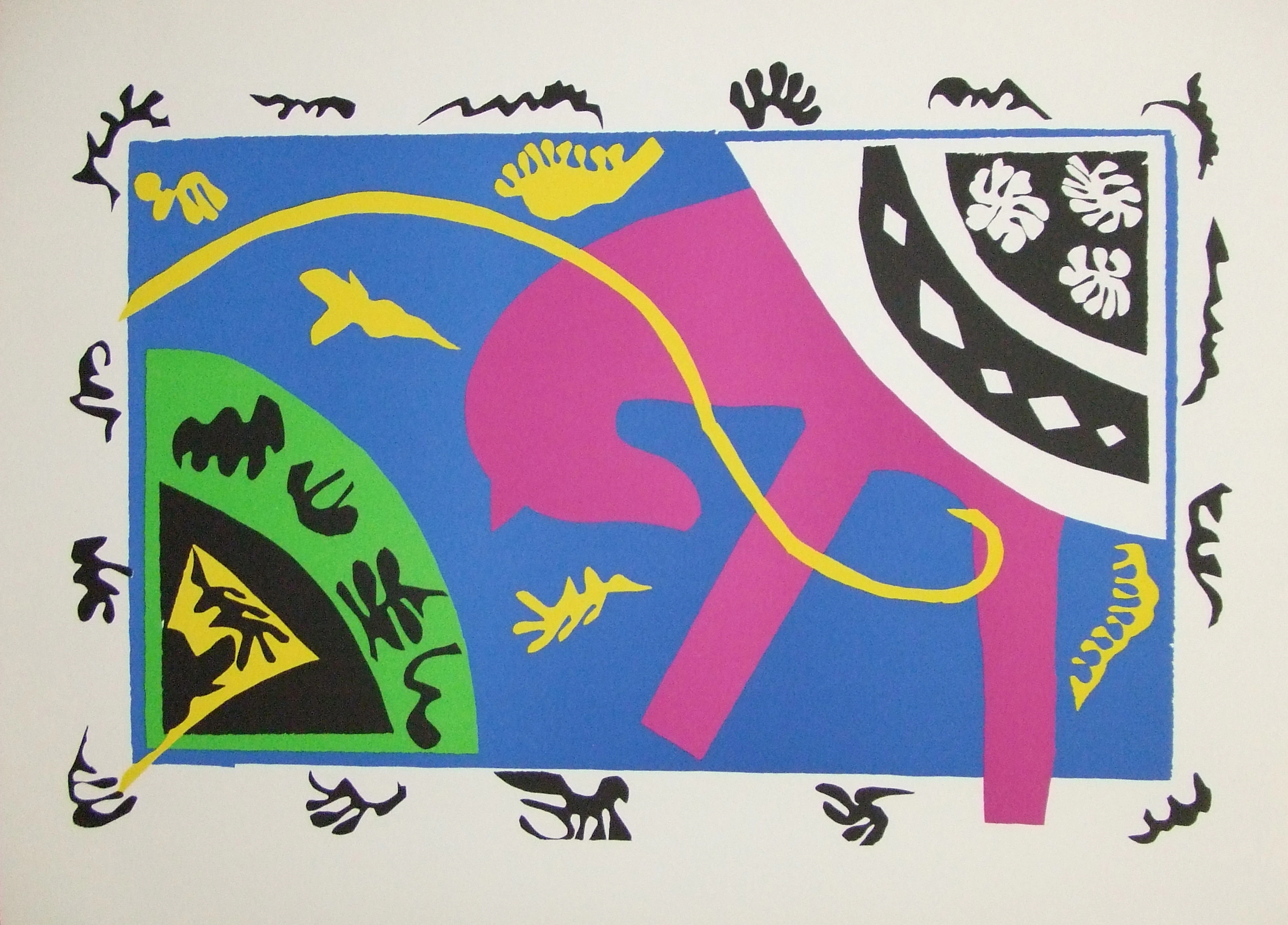 Henri MATISSE (d’après) - Le cheval, l’écuyère,et le clown, Lithographie