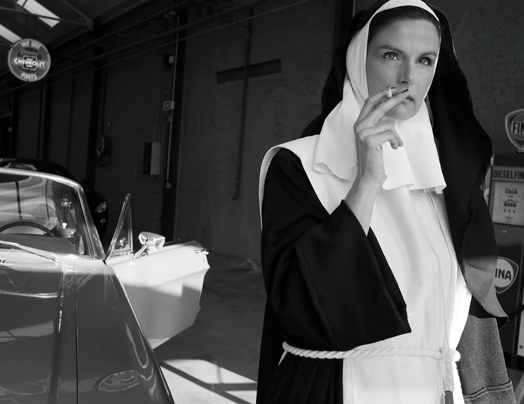 ALAIN DAUSSIN - Nun, 2019 - Photographie