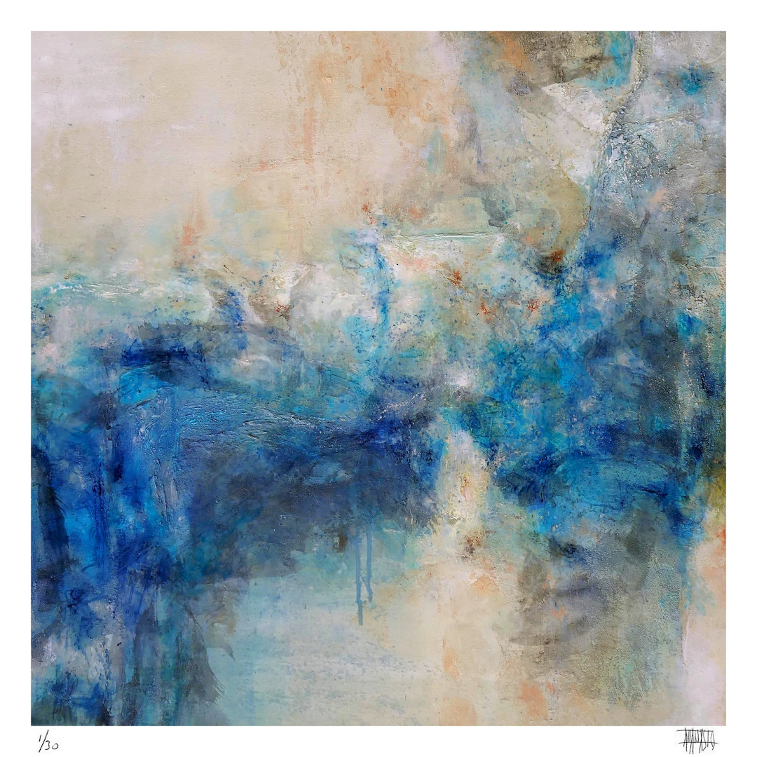 Raymond ATTANASIO - Sans titre XII , 2021 - Sérigraphie signée au crayon
