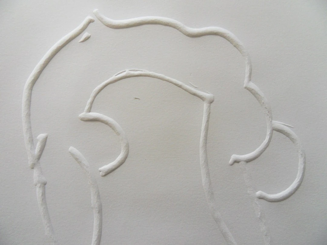 Henri MATISSE (d’après) : Acrobate, 1994 - Gravure sur bois signée
