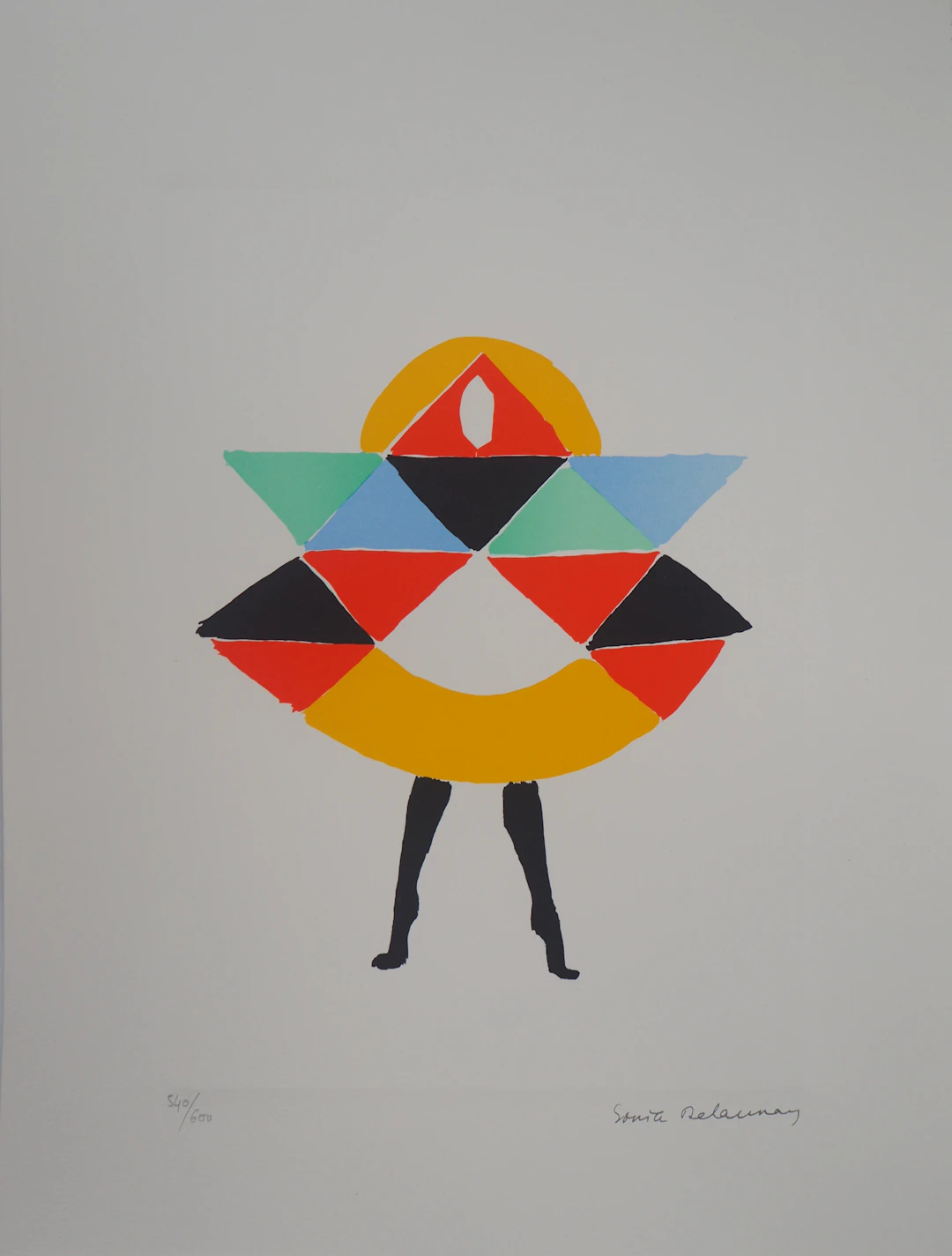 Sonia DELAUNAY (d’après) - Carnaval - Lithographie Originale Signée