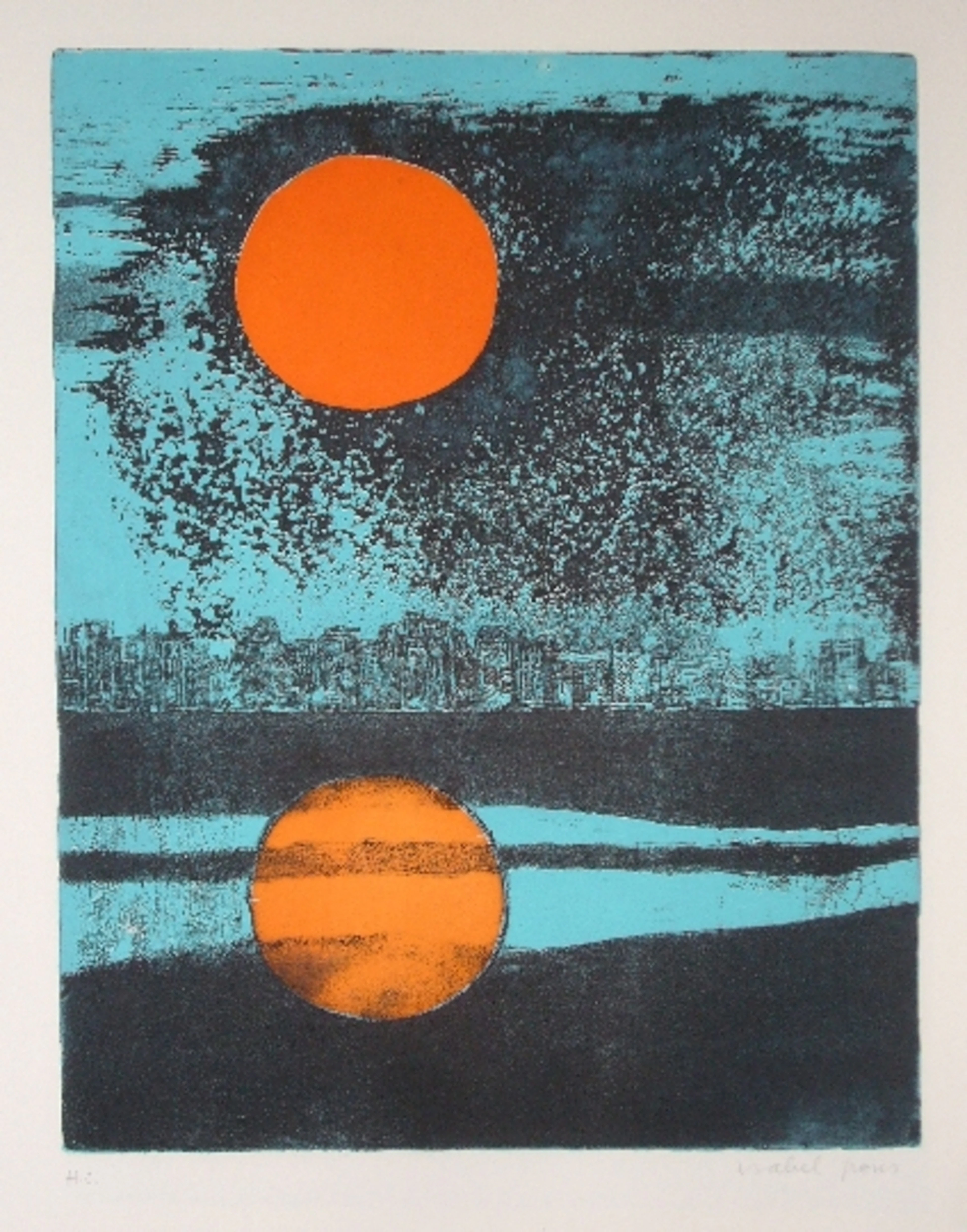 Isabel PONS - Composition 5, 1973 - Isabel PONS - Composition 11