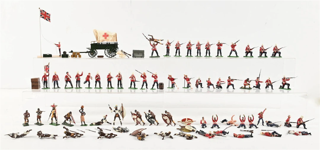 TROPHY MINIATURES ZULU WARS LOOSE FIGURE DIORAMA ASSORTMENT