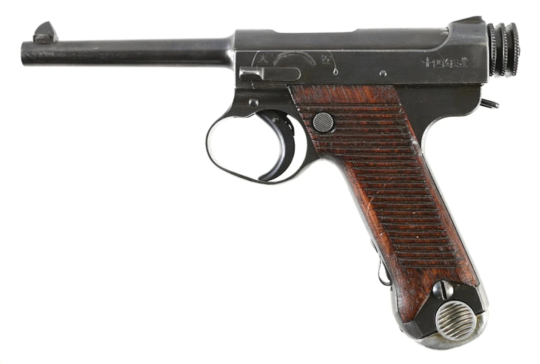 (C) TORIIMATSU TYPE 14 NAMBU SEMI-AUTOMATIC PISTOL.