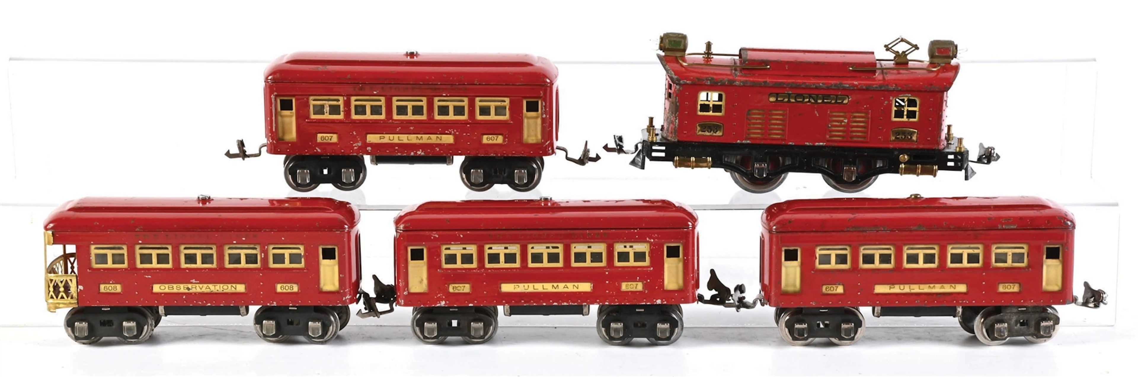 LIONEL O-GA. NO. 253 MACY'S SPECIAL ELECTRIC PASSENGER SET