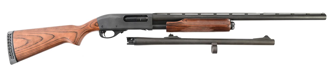 (M) REMINGTON MODEL 870 SUPER MAG SLIDE ACTION SHOTGUN.