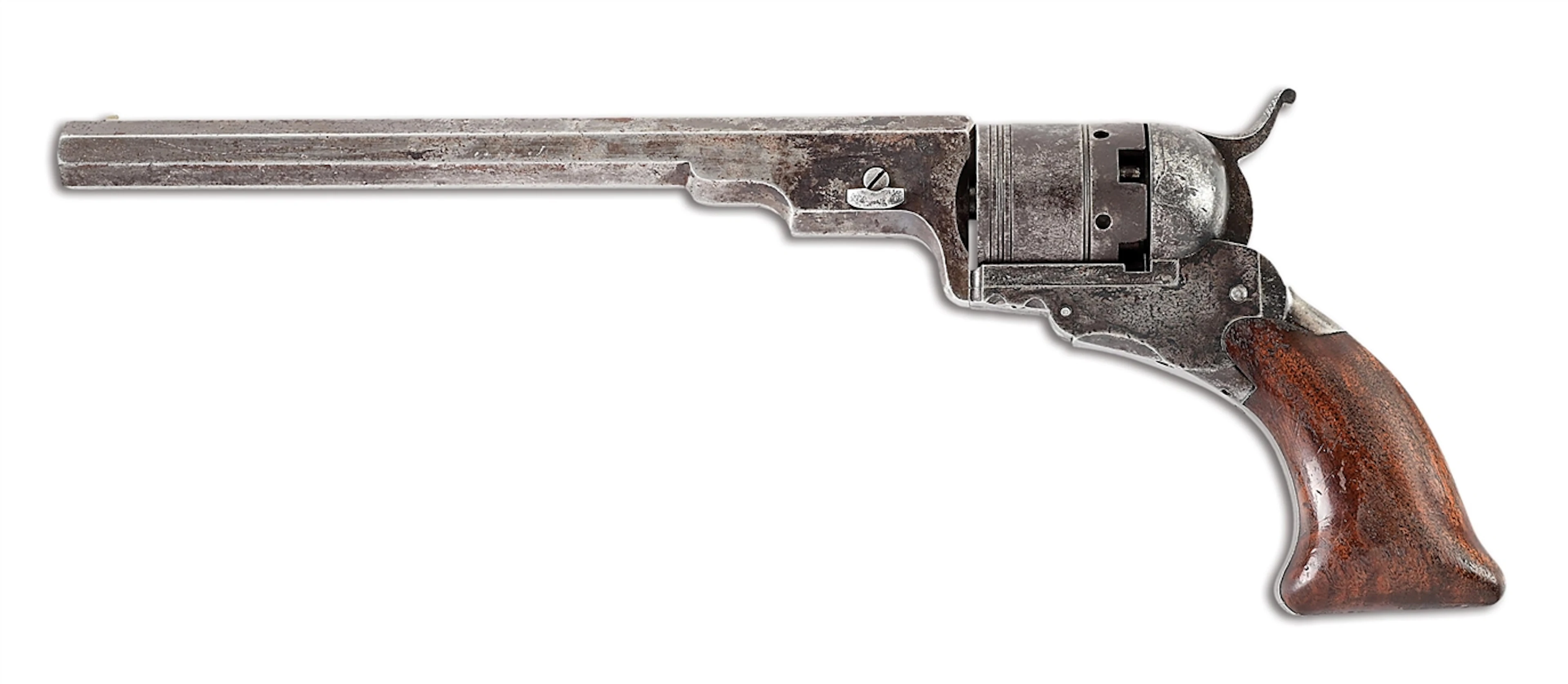 (A) BREVETE COLT PATERSON NO. 5 PERCUSSION REVOLVER.