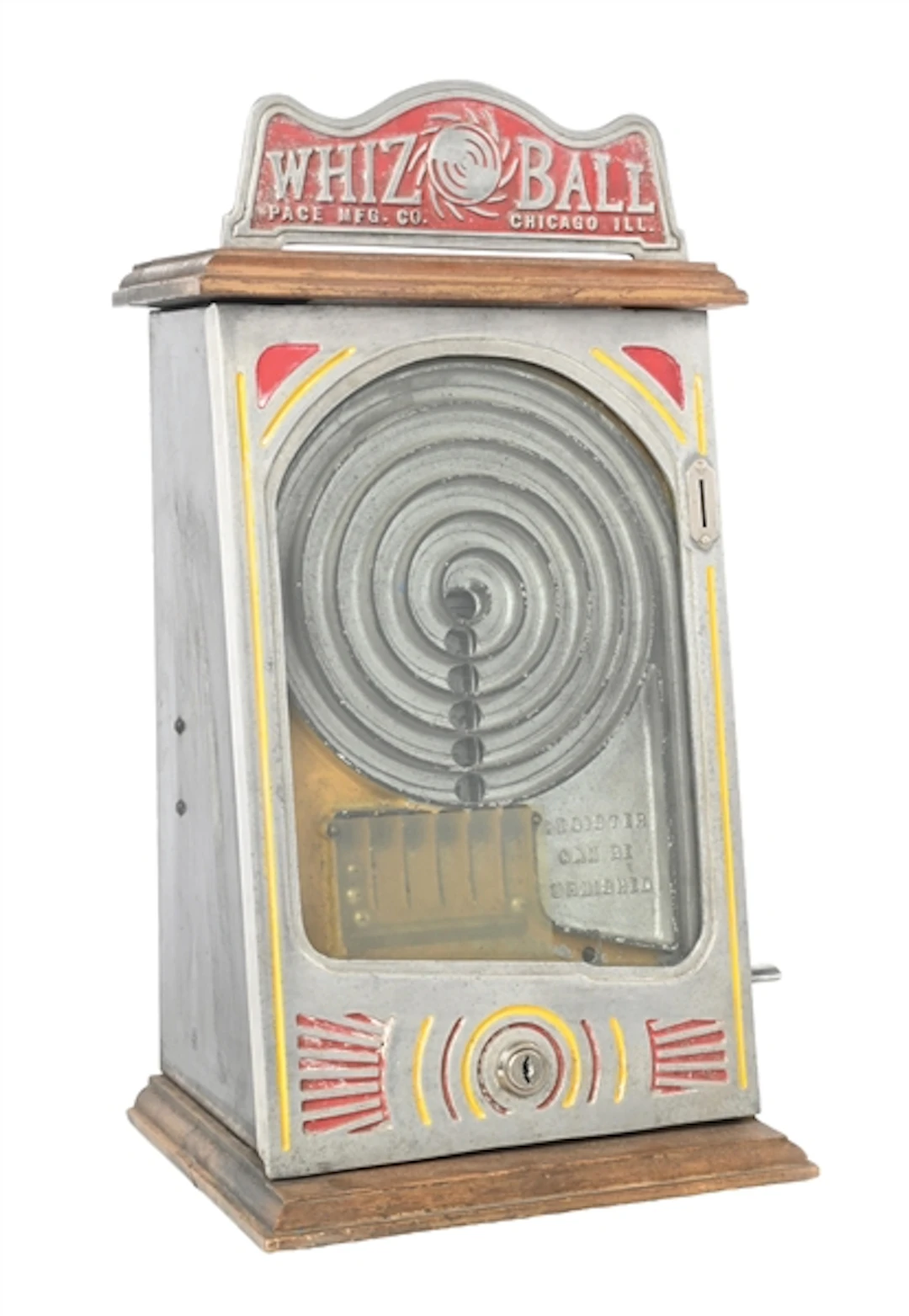 1¢ PACE MFG. CO. "WHIZ-BALL" SKILL GAME TRADE STIMULATOR