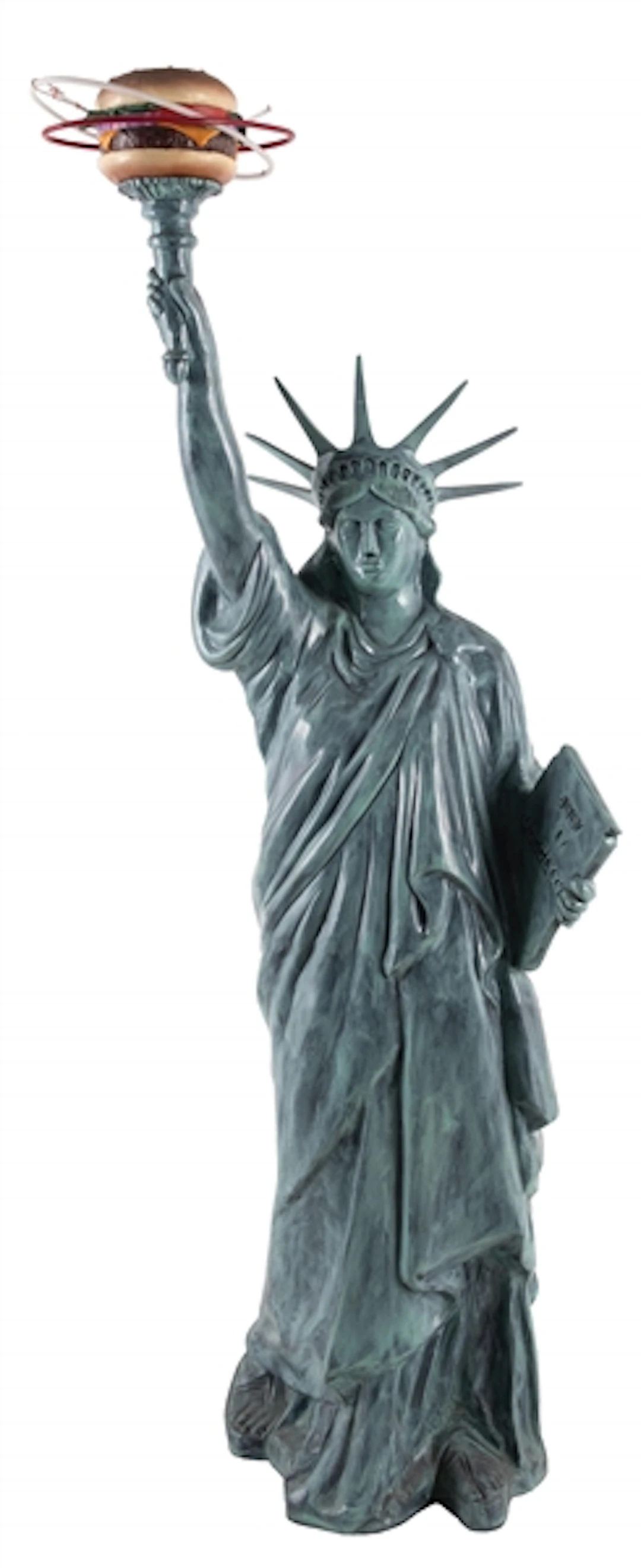 RED ROBIN'S RESTAURANT STATUE OF LIBERTY NEON LIGHT