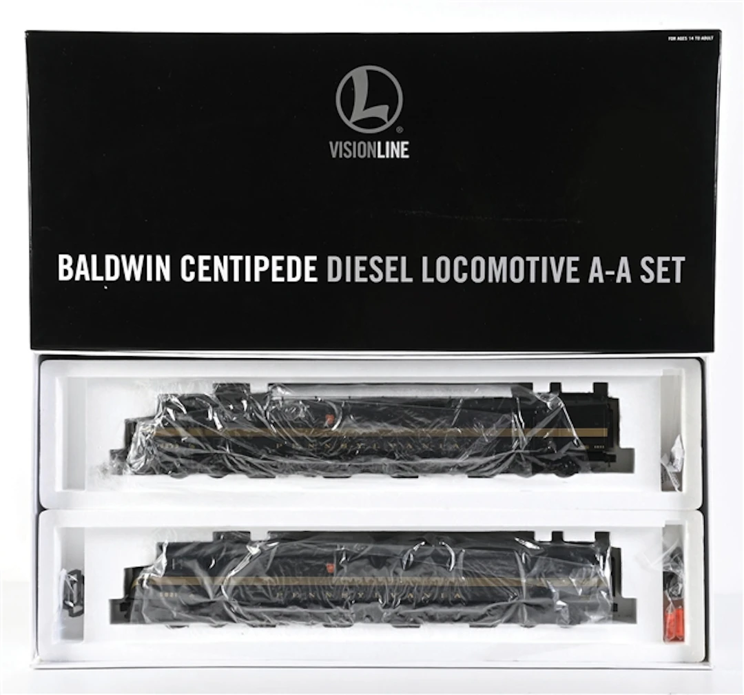 LIONEL O-GA. VISIONLINE NO. 6-34672 BALDWIN PENNSYLVANIA CENTIPEDE