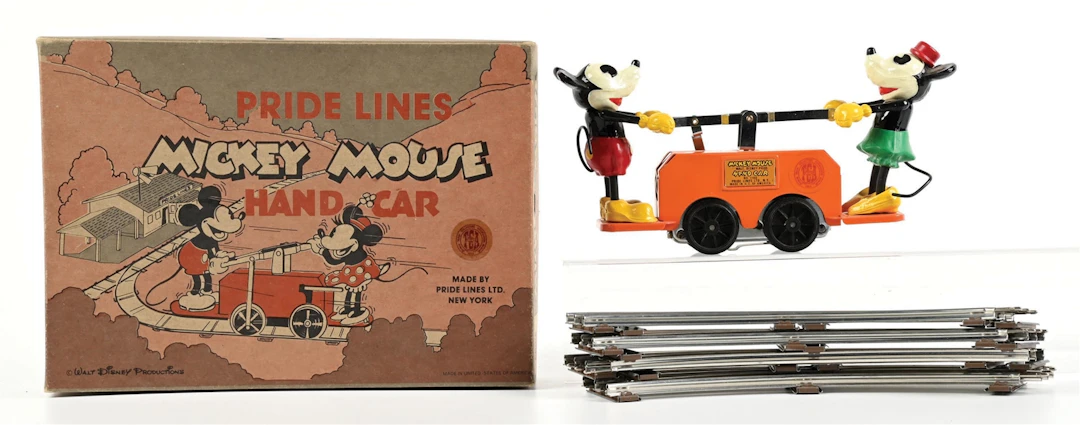 PRIDE LINE MICKEY MOUSE HAND CAR