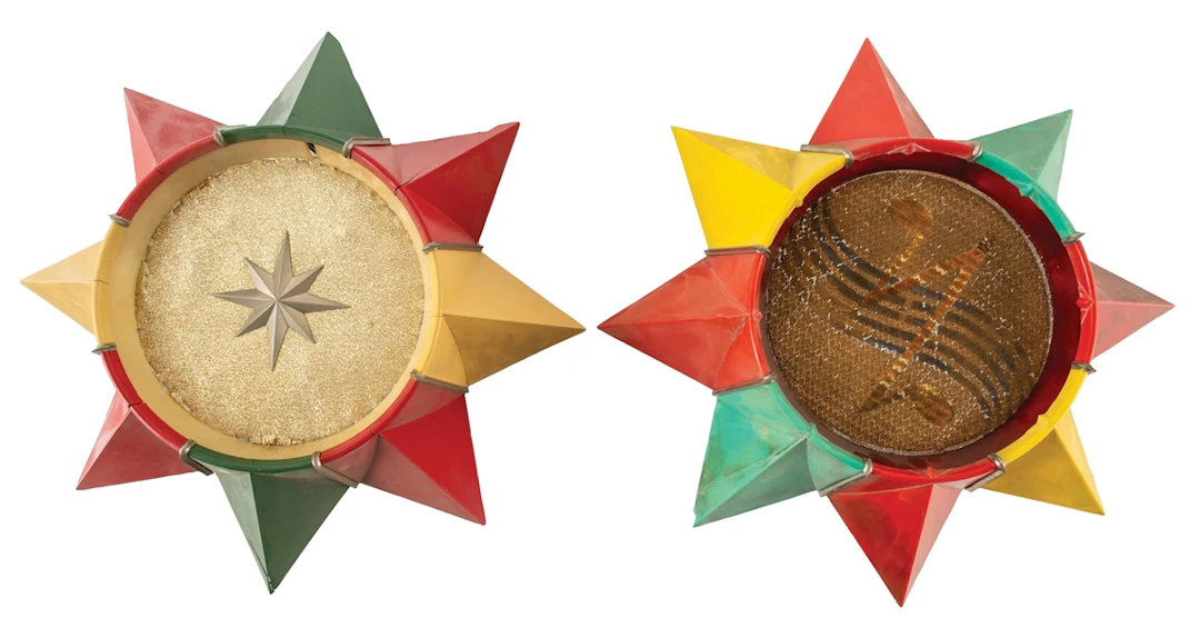 PAIR OF WURLITZER STAR WALL SPEAKERS