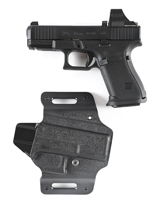 (M) GEN 5 GLOCK 19 9MM SEMI-AUTOMATIC PISTOL WITH HOLOSUN SIGHT.