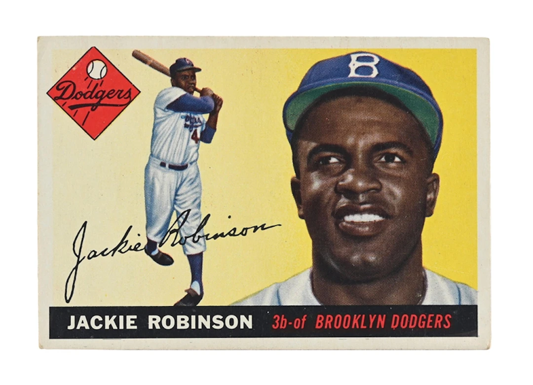 1955 TOPPS #50 JACKIE ROBINSON