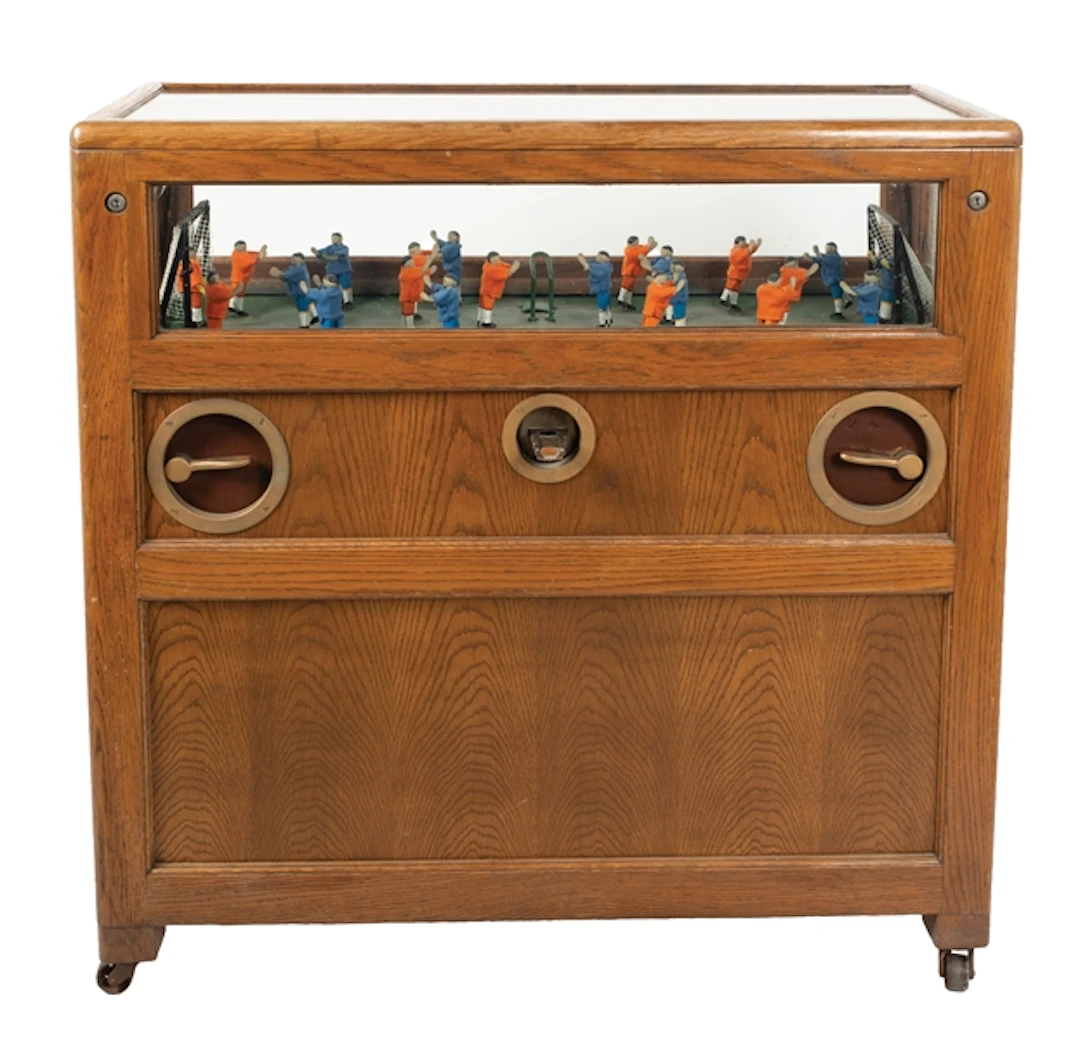 5¢ CHESTER POLLARD "PLAY FOOTBALL" ARCADE MACHINE