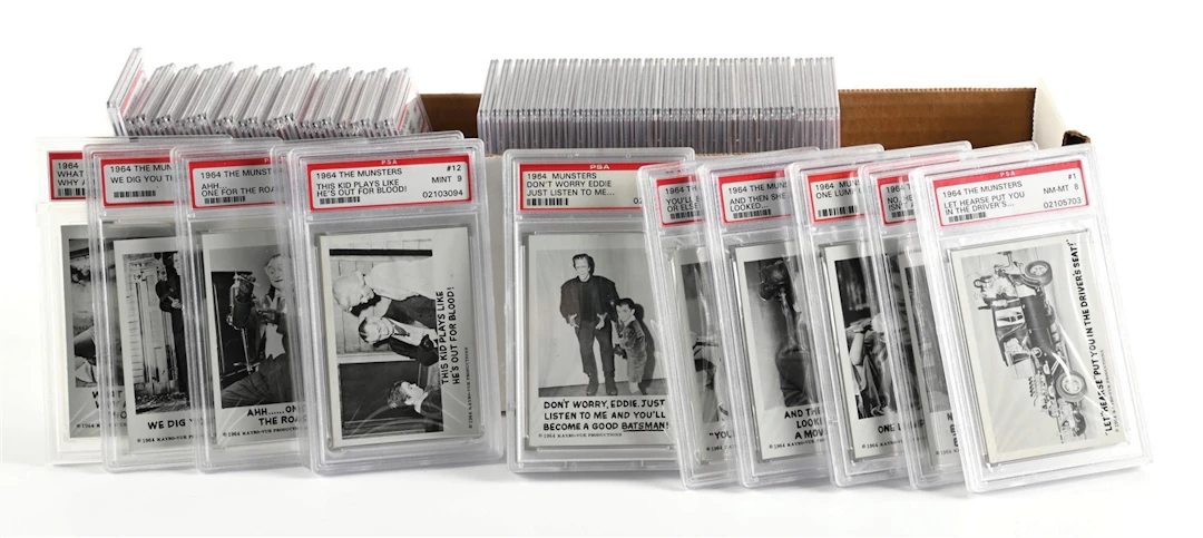 1964 THE MUNSTERS TRADING CARD SET