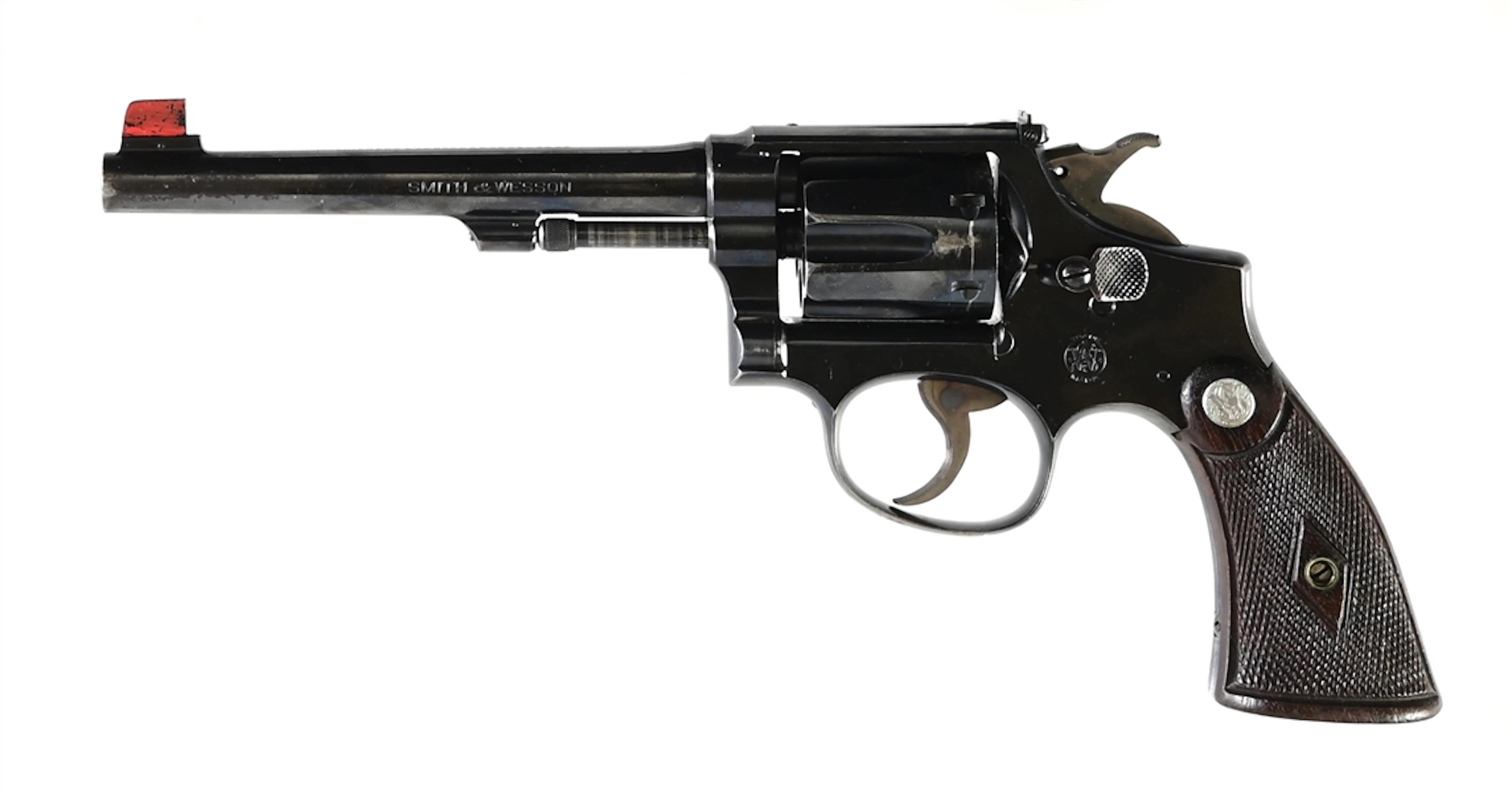 (C) RARE PRE-WAR SMITH & WESSON MODEL 1905 4TH CHANGE TARGET REVOLVER.