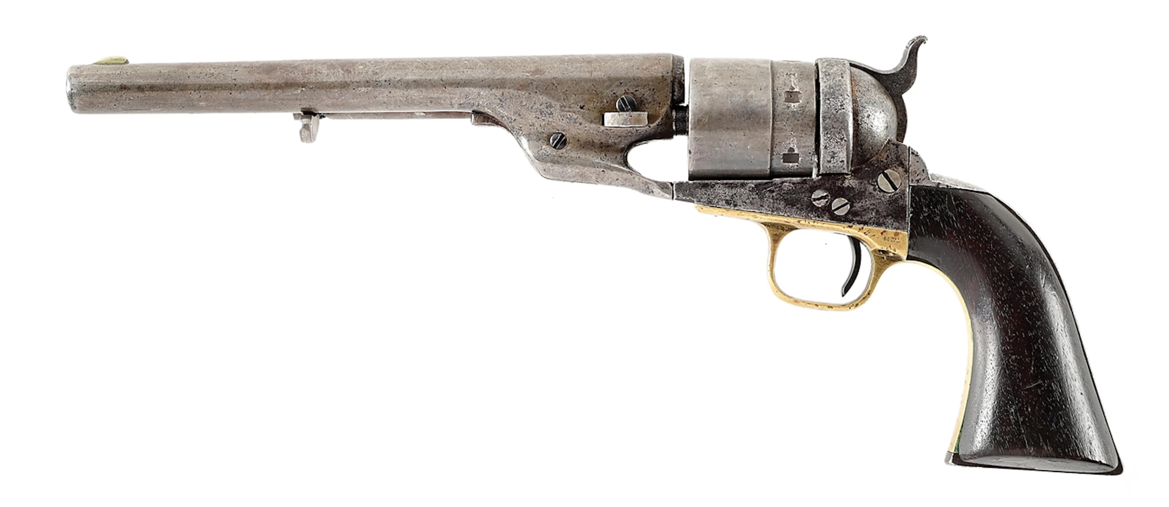 (A) COLT MODEL 1860 ARMY RICHARDS CONVERSION SINGLE ACTION REVOLVER.