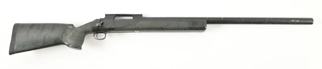 (M) CUSTOM REMINGTON MODEL 700 BULL BARREL BOLT ACTION RIFLE
