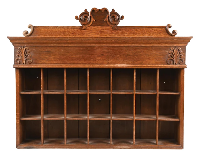 LARGE SHAVING MUG SHELF DISPLAY