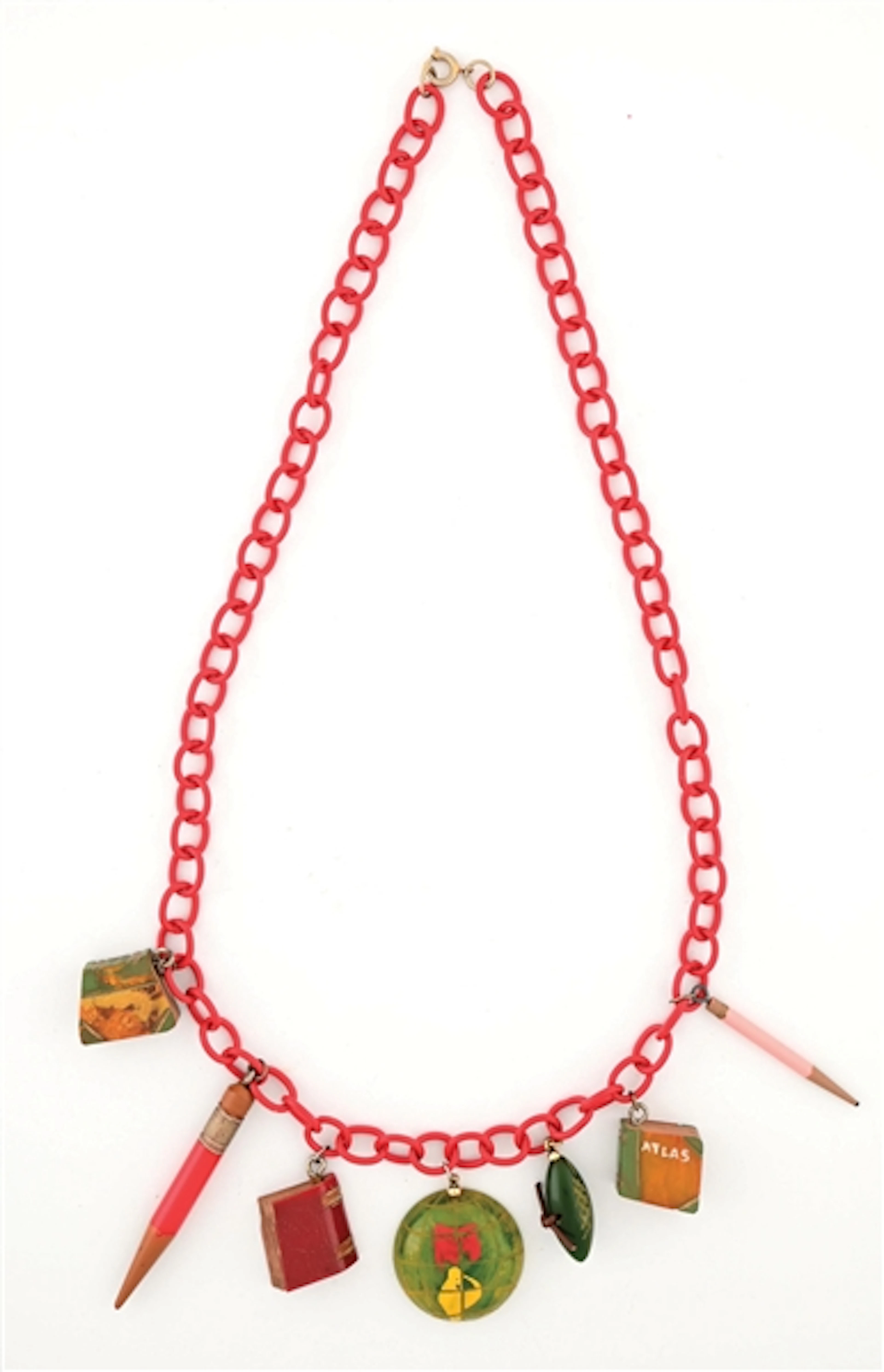 BAKELITE SCHOOL DAYS NECKLACE