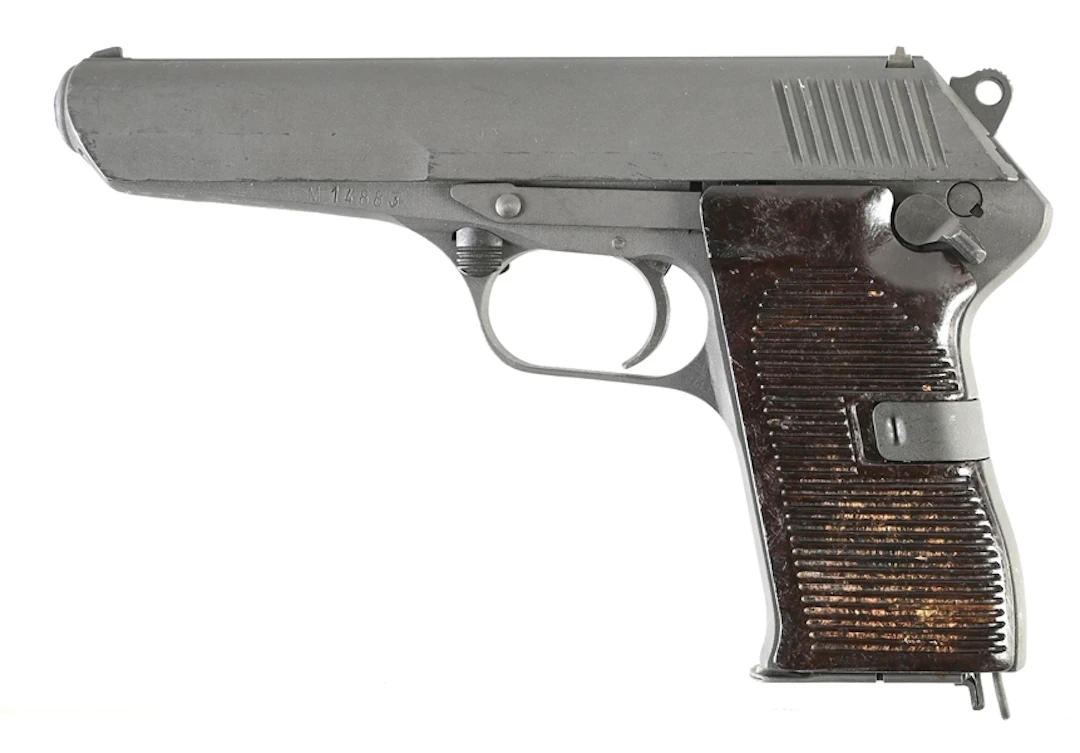 (C) CZ VZ.52 SEMI-AUTOMATIC PISTOL.