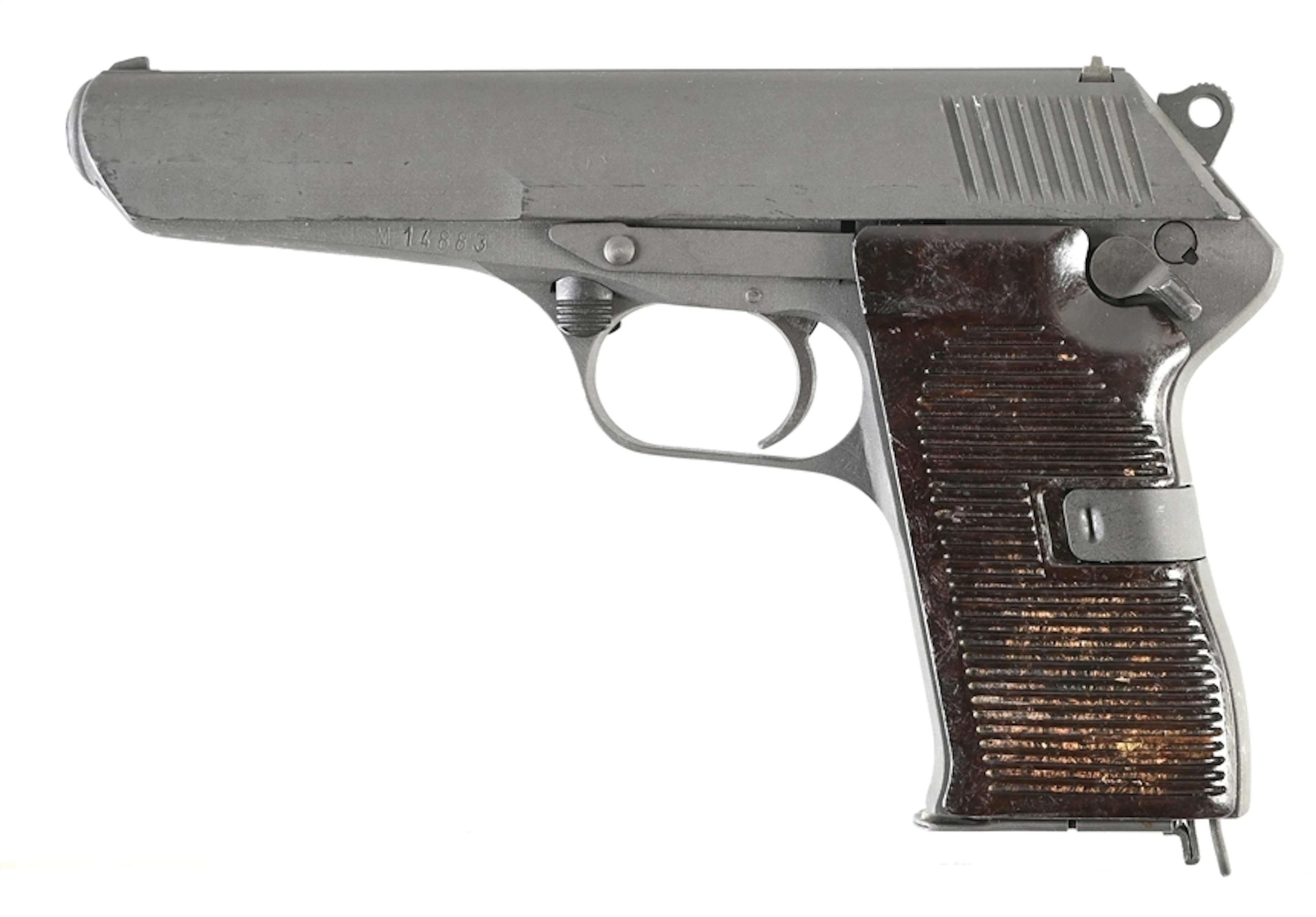 (C) CZ VZ.52 SEMI-AUTOMATIC PISTOL.