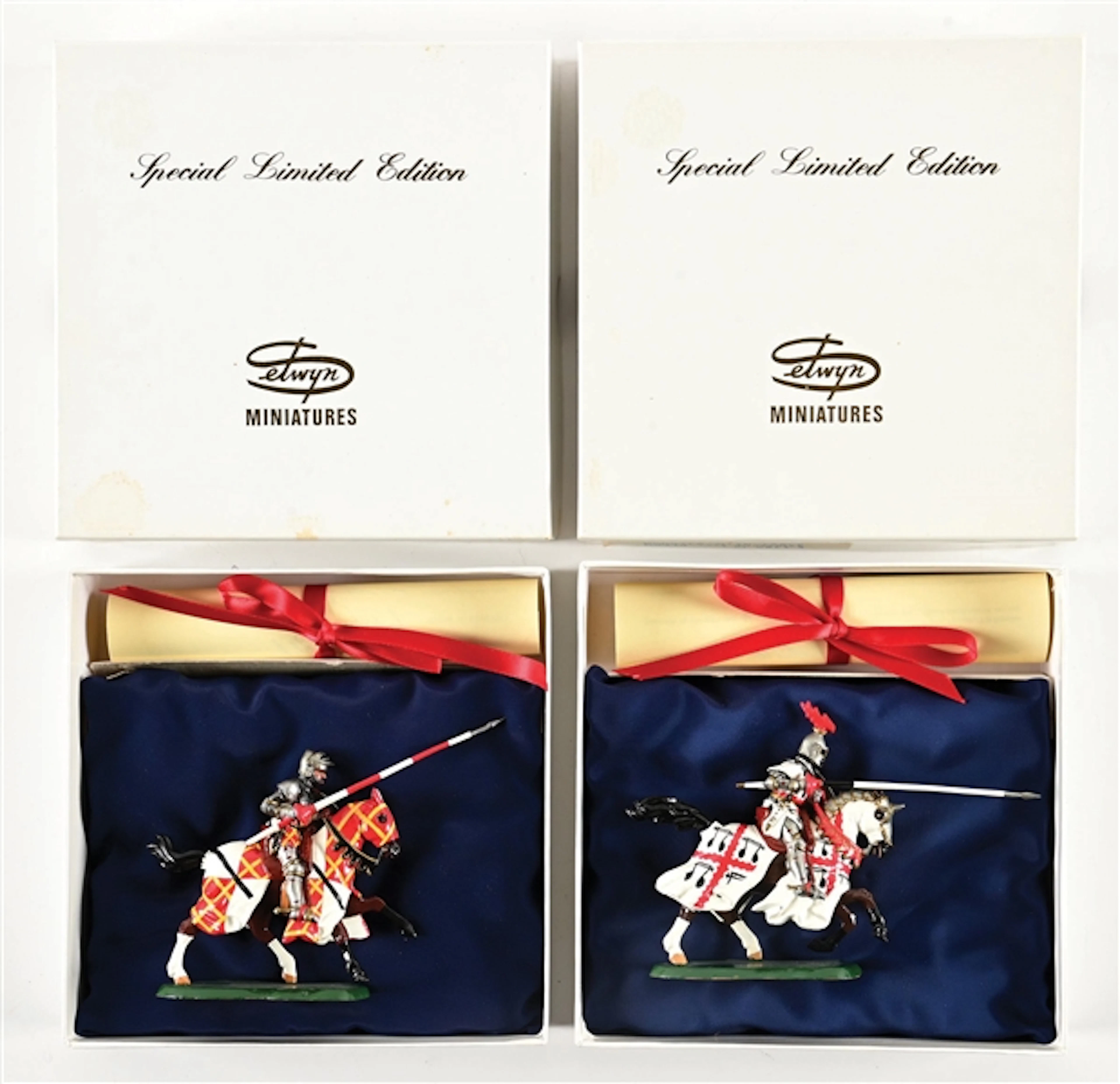 LOT OF 2: SELWYN MINIATURES M9310 & M9307 SPECIAL LIMITED EDITION