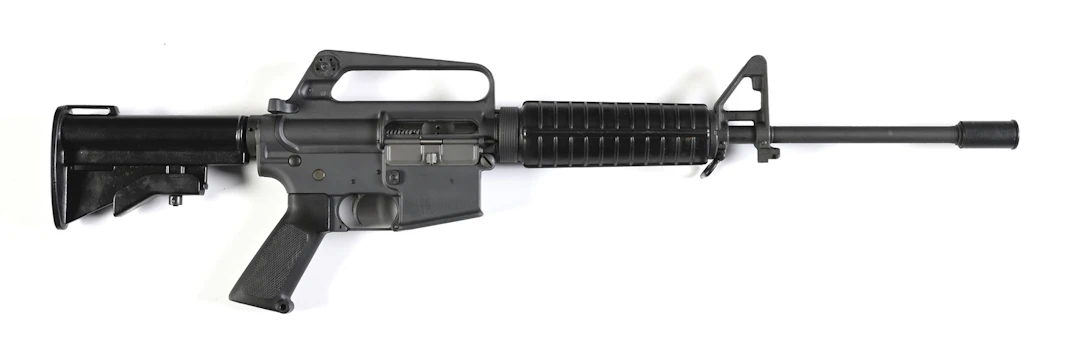 (M) FINE PRE-BAN COLT AR-15 SP1 SEMI-AUTOMATIC CARBINE WITH BOX.