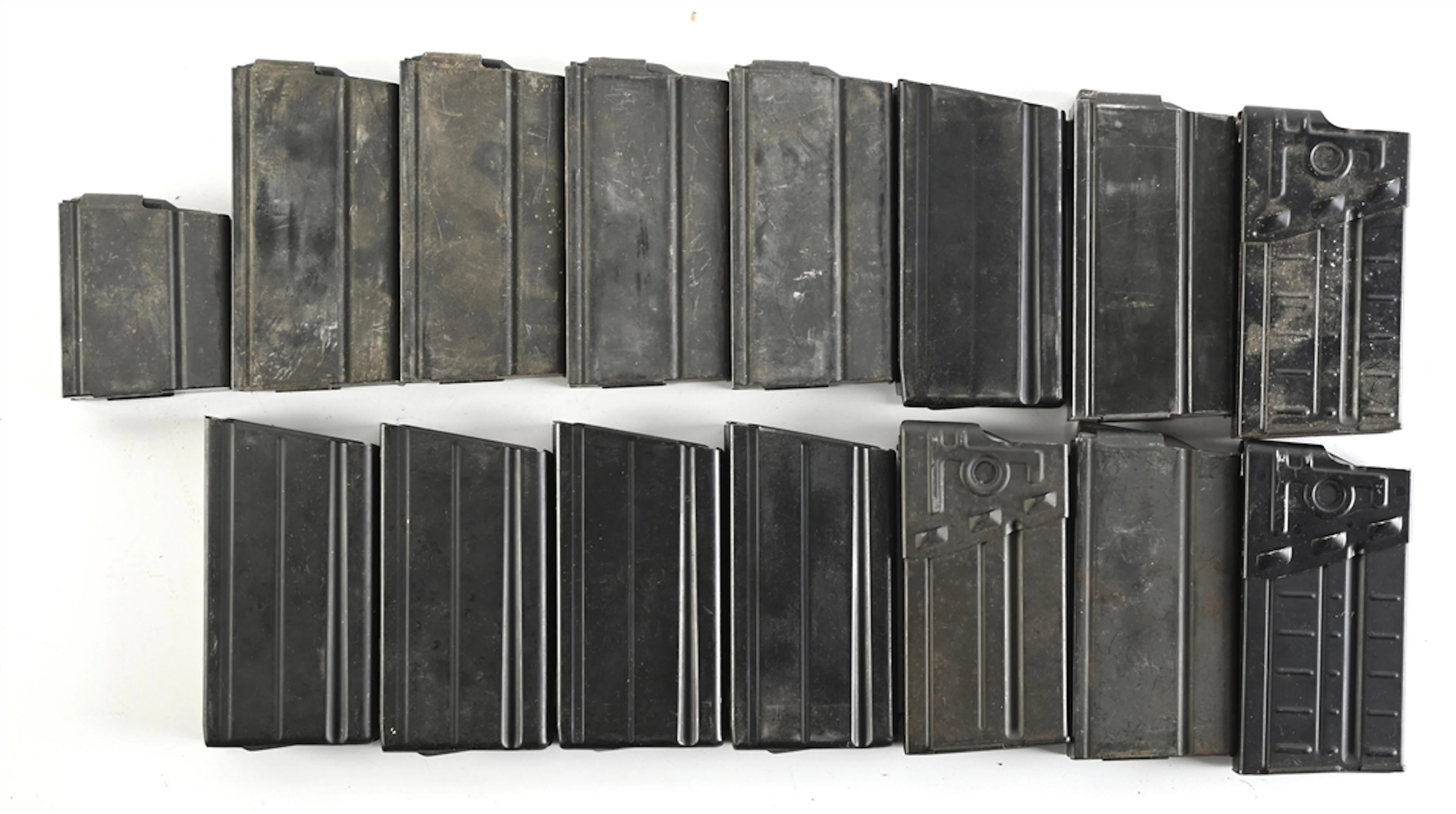 LOT OF 15: FAL, M14, AR-10B, AND HK PATTERN 7.62 NATO MAGAZINES