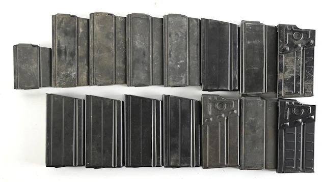 LOT OF 15: FAL, M14, AR-10B, AND HK PATTERN 7.62 NATO MAGAZINES