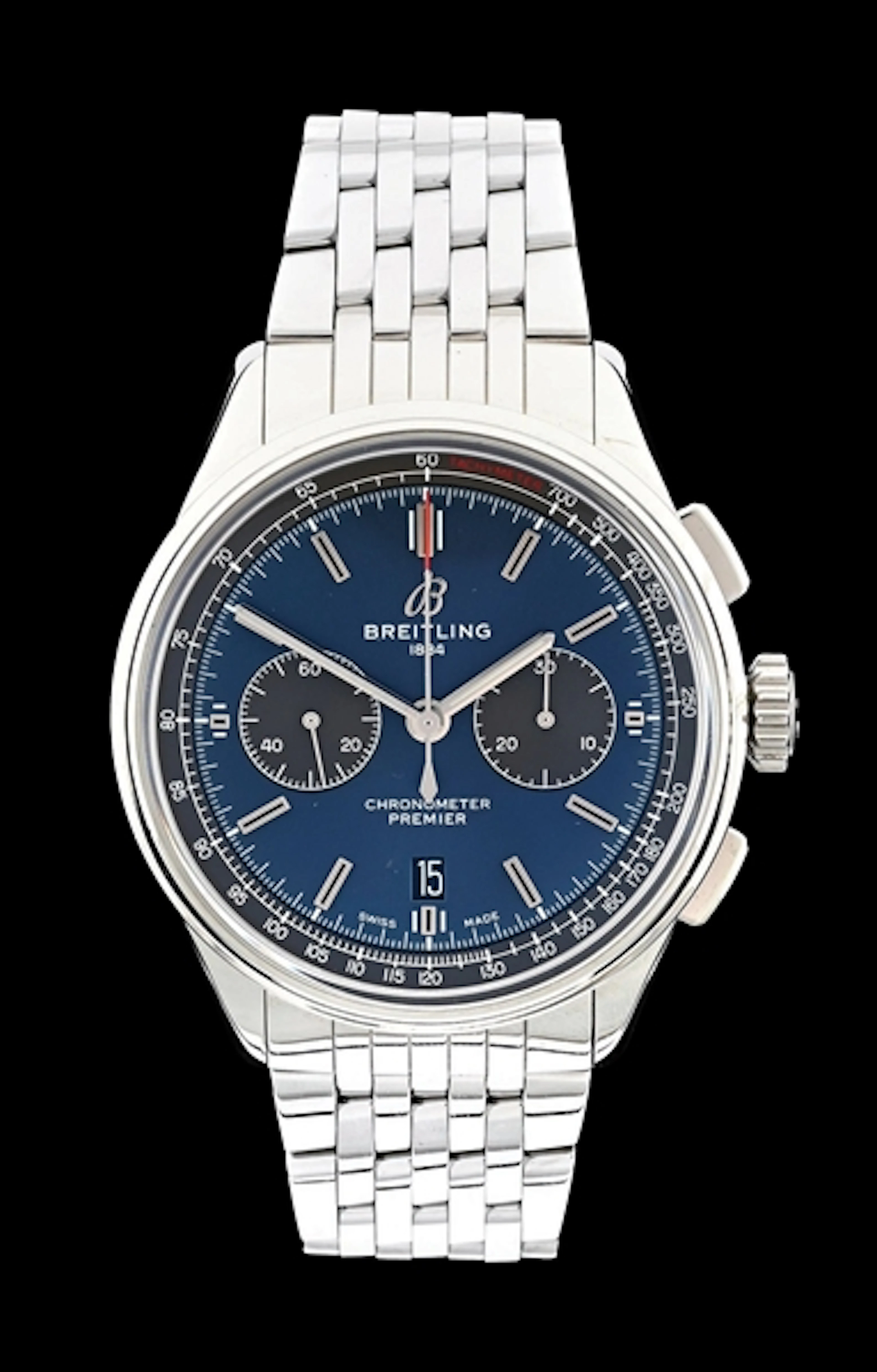 BREITLING 42MM PREMIER CHRONOGRAPH WRISTWATCH NEW IN BOX