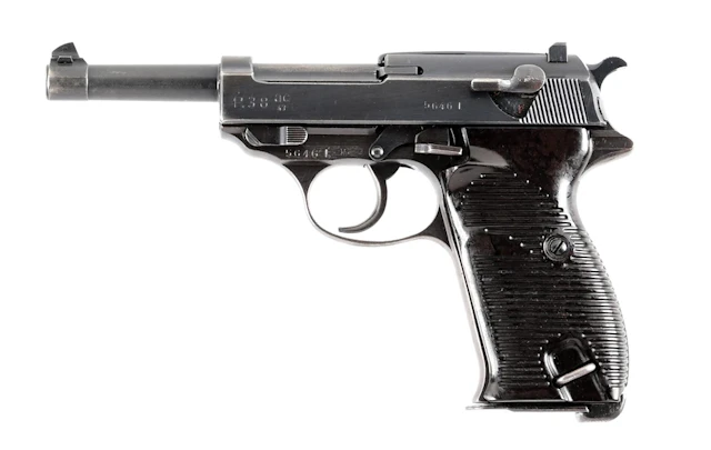 (C) GERMAN MILITARY AC 43 WALTHER P.38 SEMI-AUTOMATIC PISTOL.