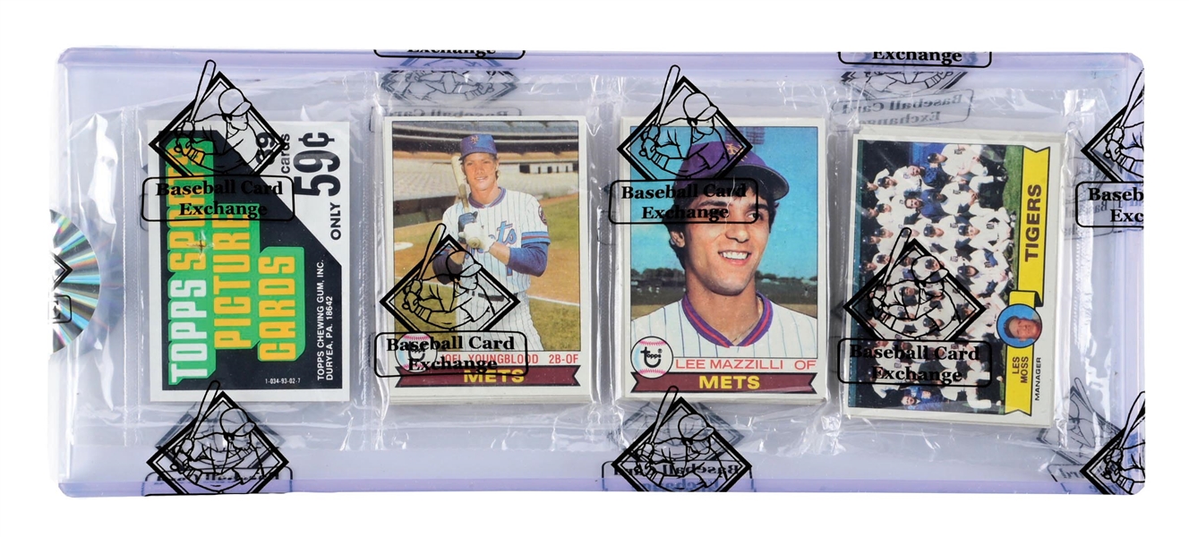 1979 TOPPS BASEBALL CARD RACK PACK