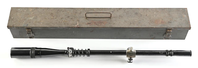 J. UNERTL 14X TARGET SCOPE WITH CASE.