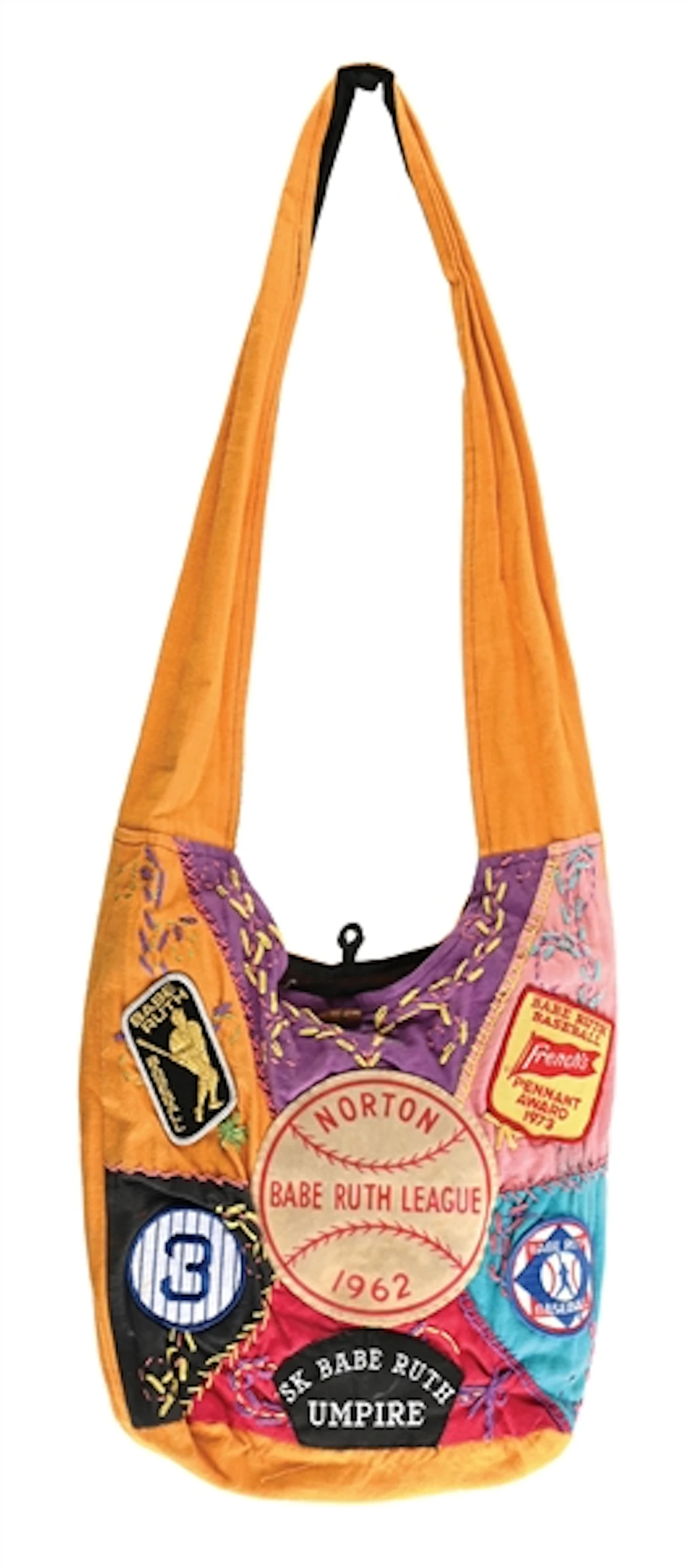 NORTON BABE RUTH LEAGUE 1962 CUSTOMIZED HAND-SEWN PURSE